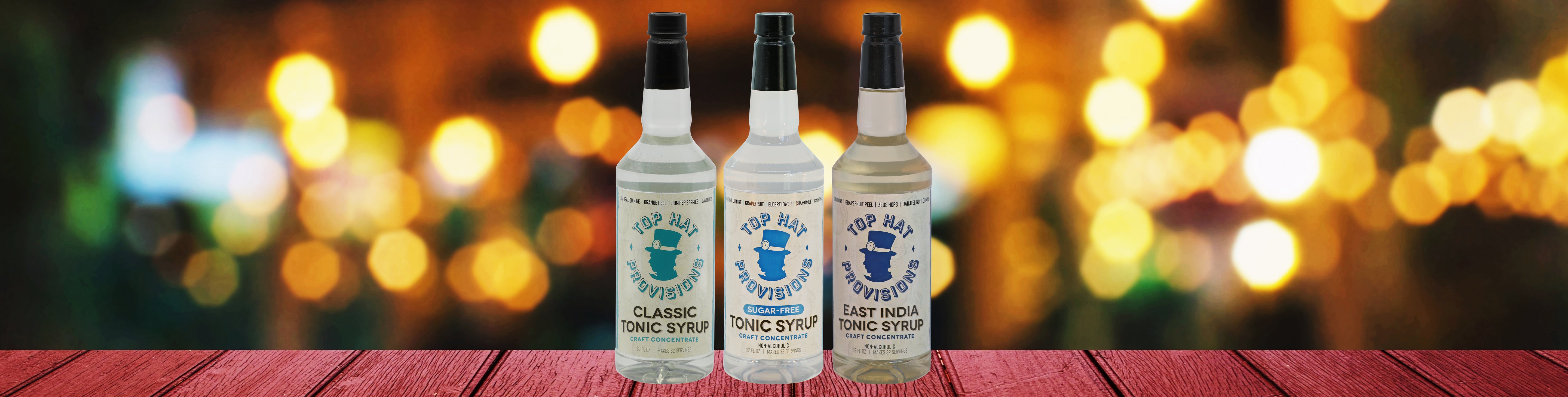 TONIC SYRUPS & QUININE CONCENTRATES