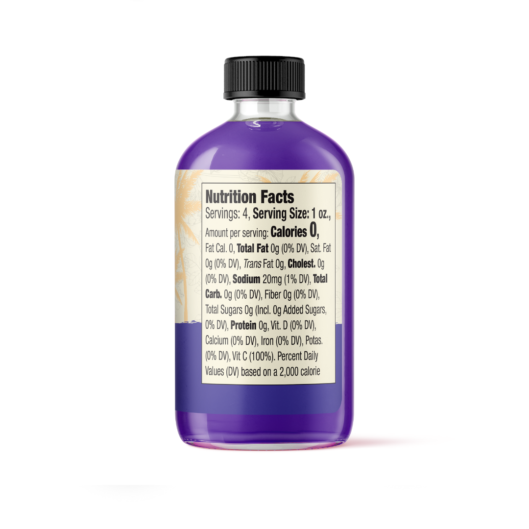 Butterfly Truth Serum - Blue Butterfly Pea Flower Extract & Tea Concentrate - 4oz bottle