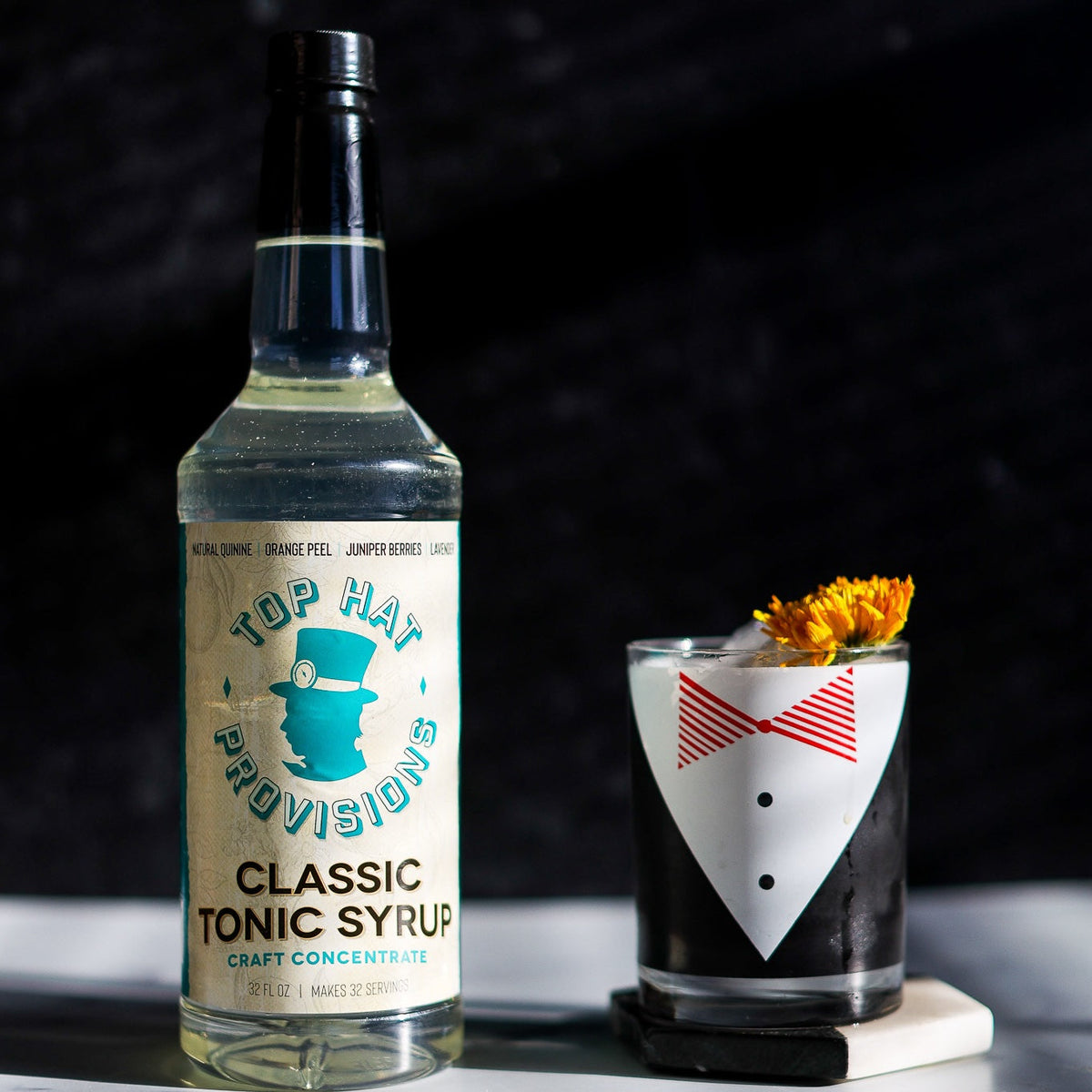 Top Hat Tonic Syrup Trio 5x Quinine Tonic Water Concentrate Combo Ki