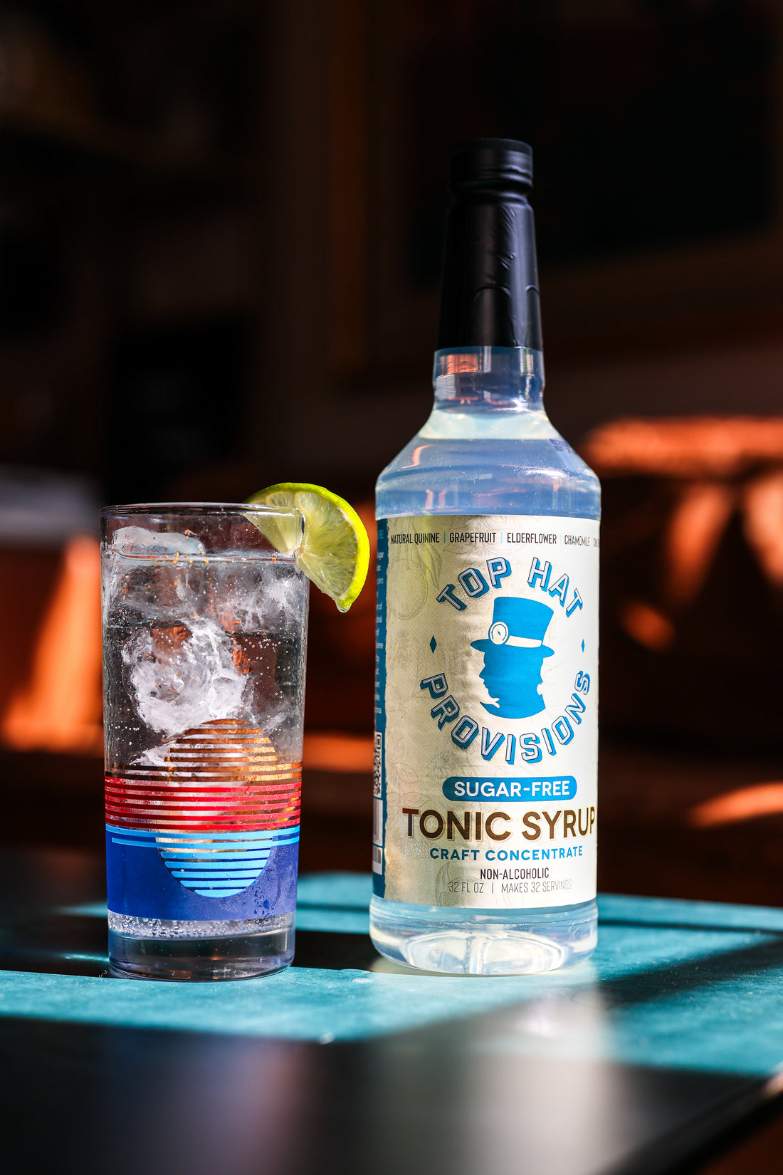 Top Hat Keto Sugar Free Diet Tonic Water Syrup & 5x Quinine Concentrate