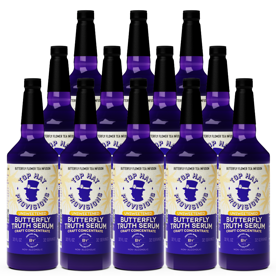 Butterfly Truth Serum - Blue Butterfly Pea Flower Extract & Tea Concentrate