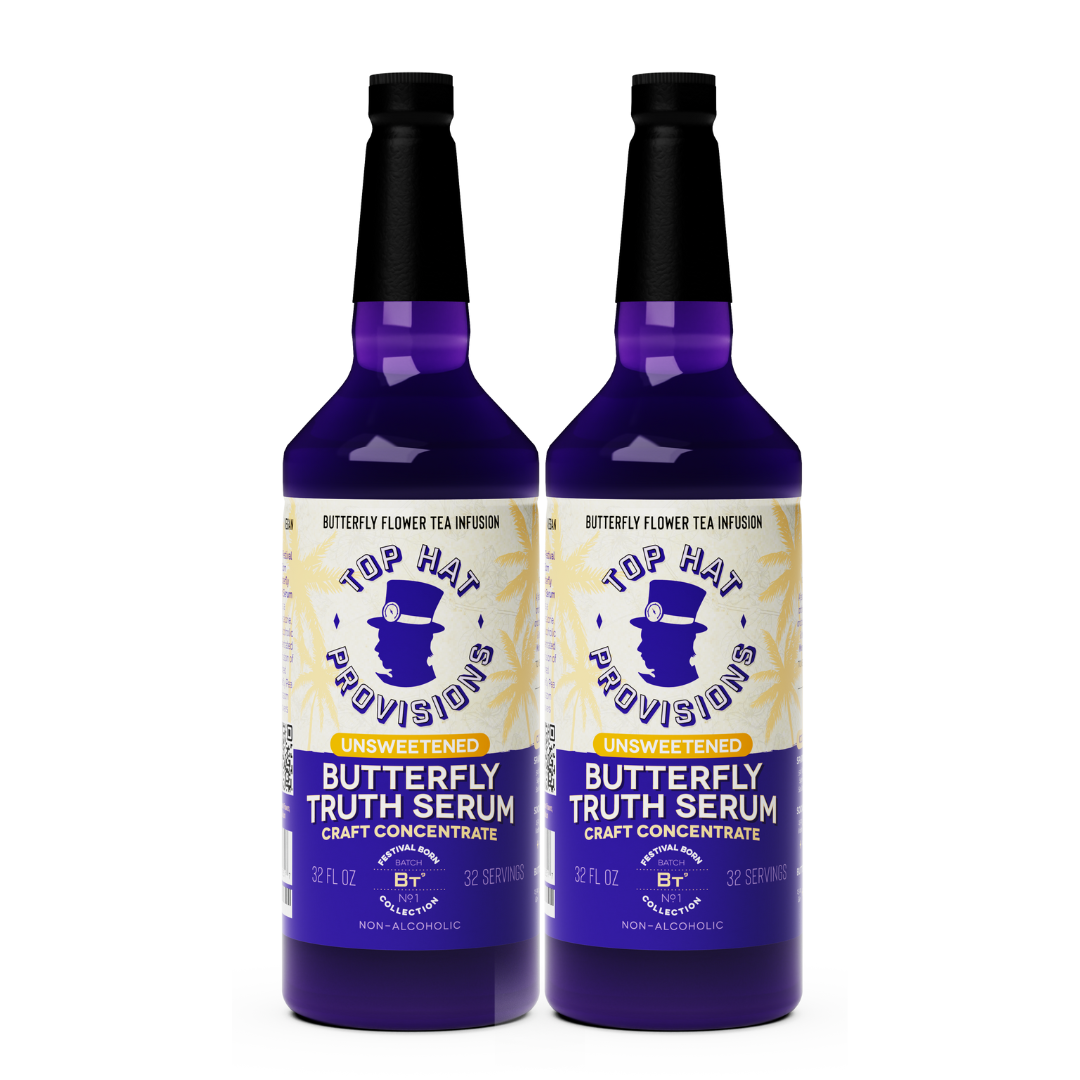 Butterfly Truth Serum - Blue Butterfly Pea Flower Extract & Tea Concentrate