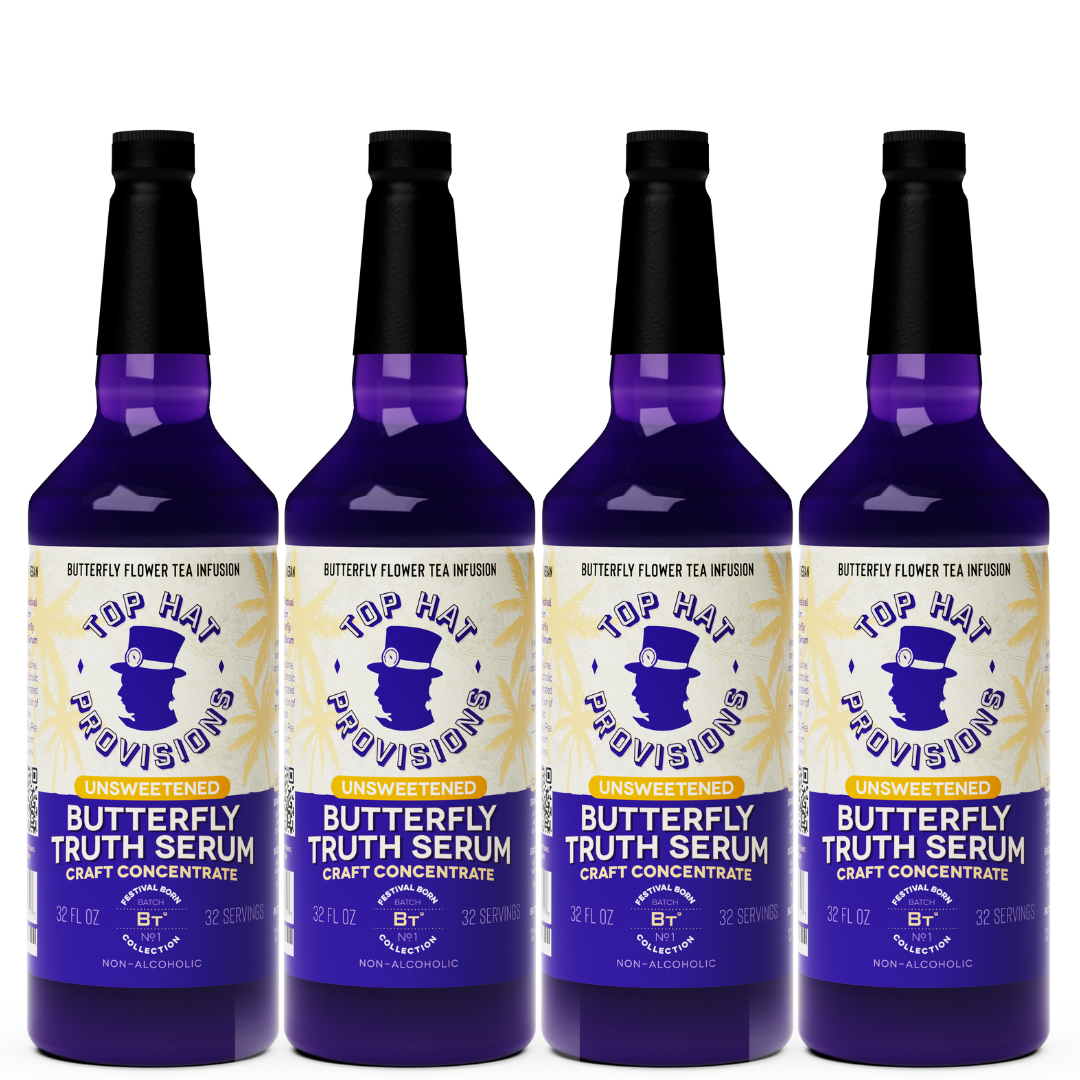 Butterfly Truth Serum - Blue Butterfly Pea Flower Extract & Tea Concentrate