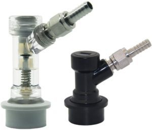 Ball lock connector kit with tailpieces 5/16