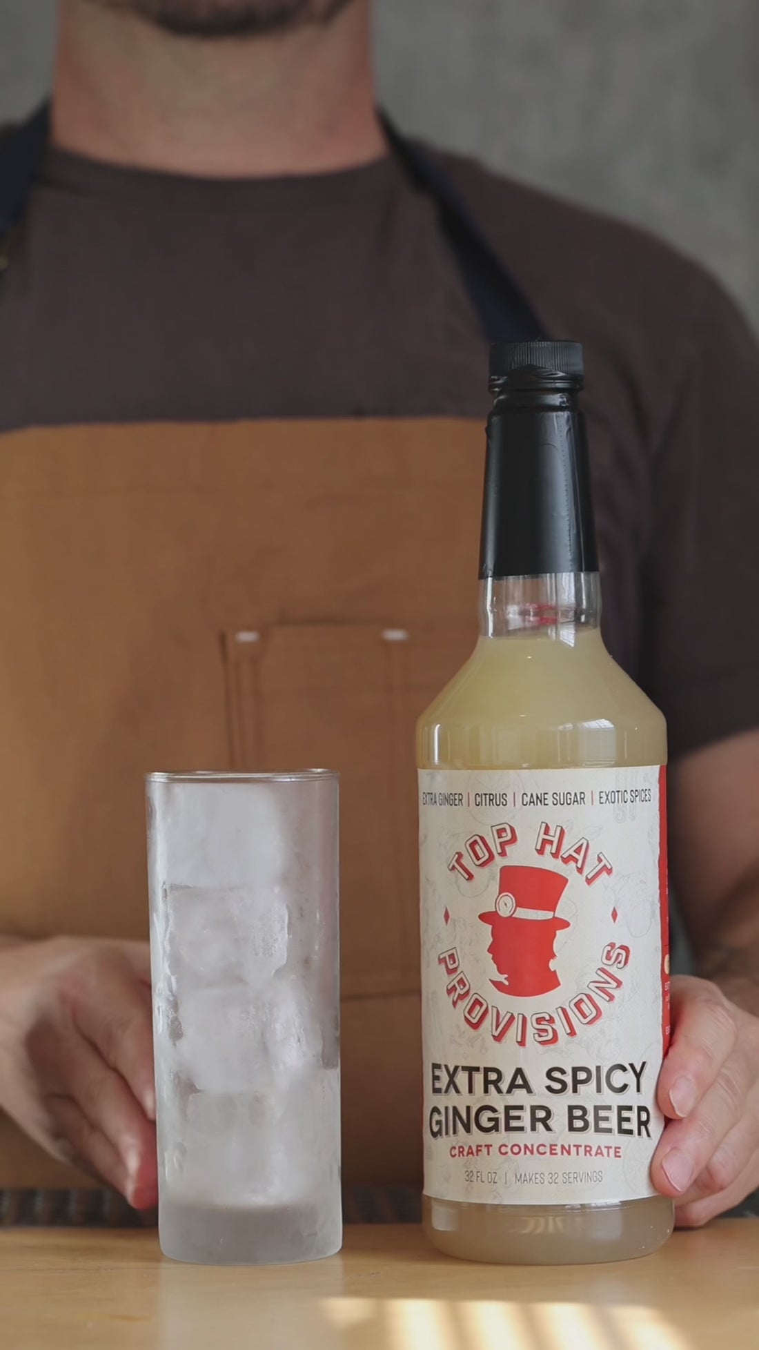 Spciy Ginger bottle