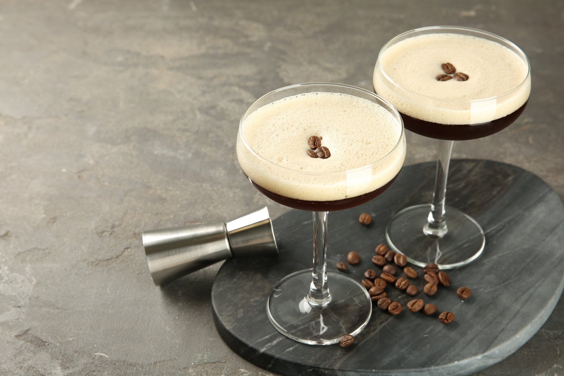Zero proof espresso martini