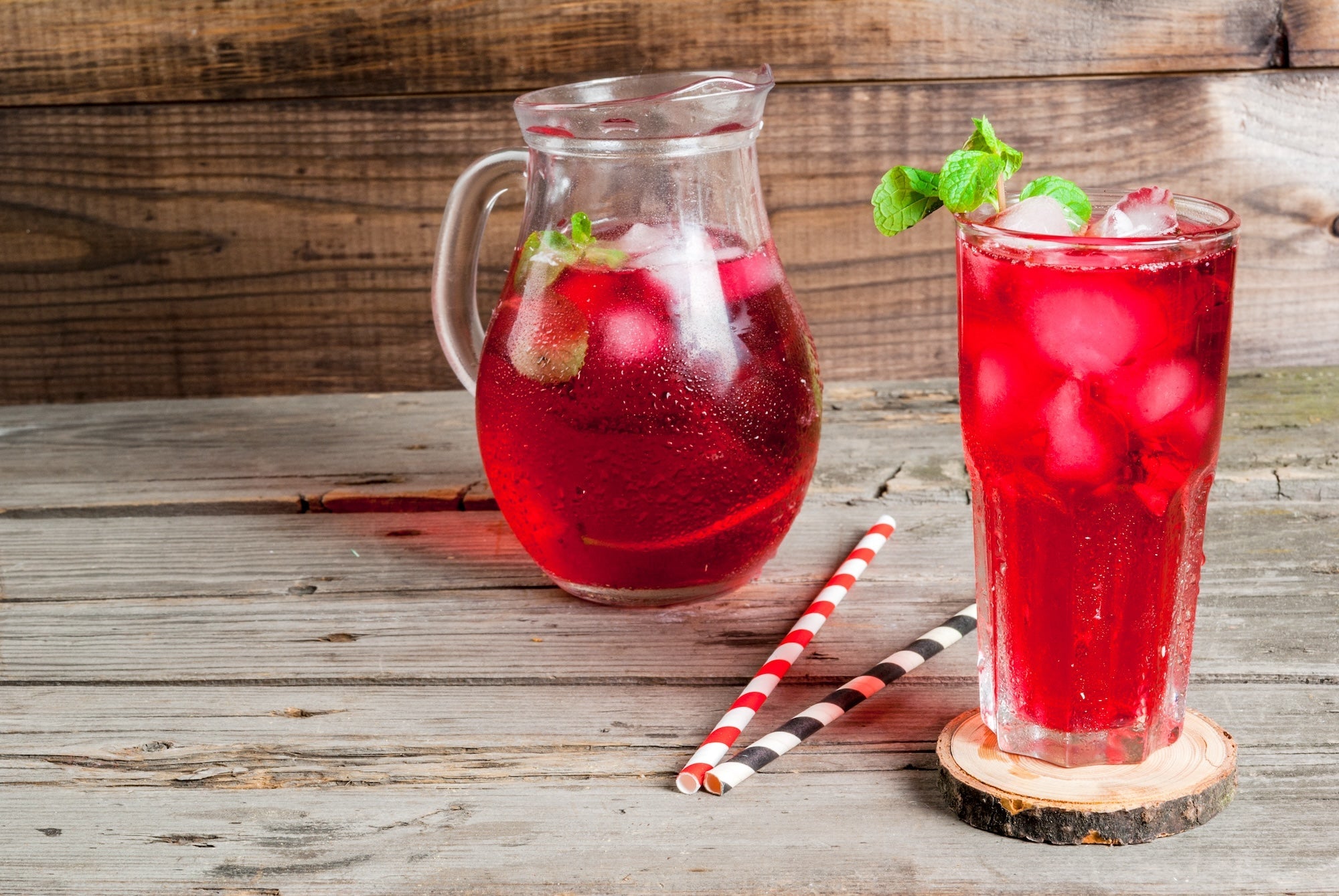 GINGER HIBISCUS FIZZ