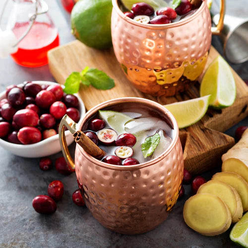 SPICED CRANBERRY MULE