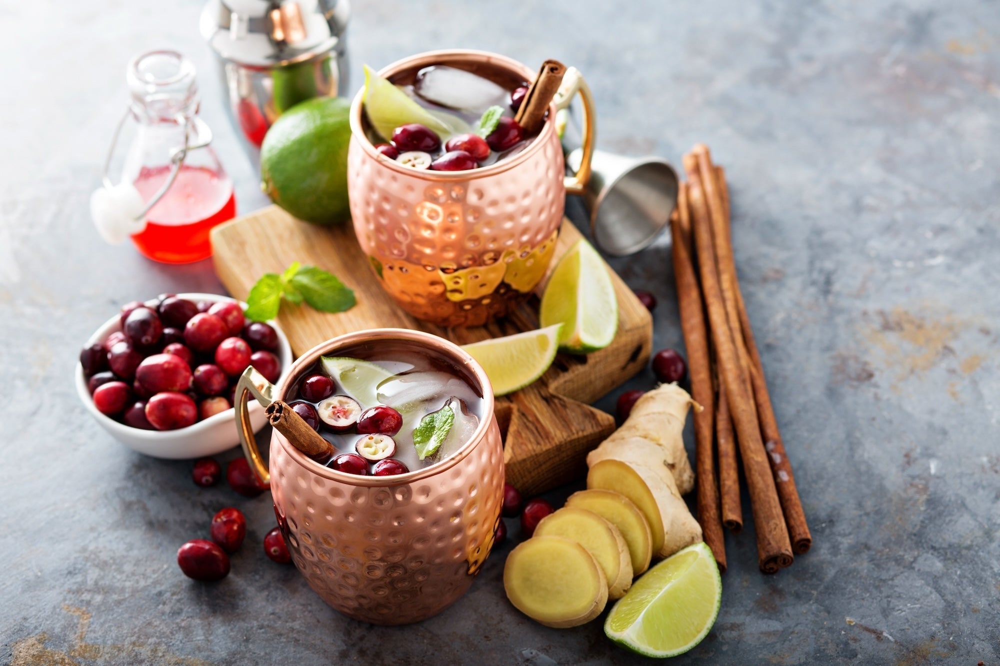 SPICED CRANBERRY MULE BATCHING RECIPE