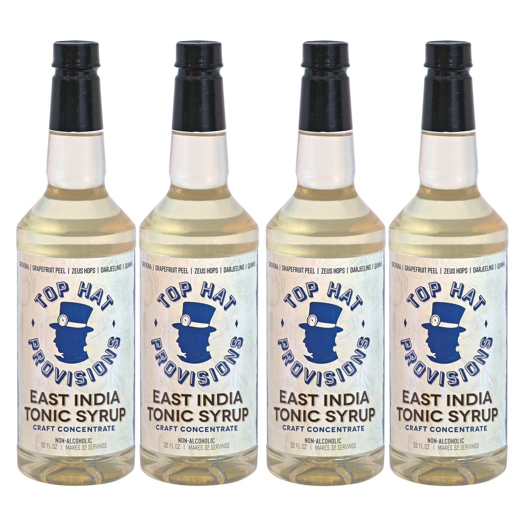 Top Hat East India Tonic Water Syrup & 5x Quinine Concentrate