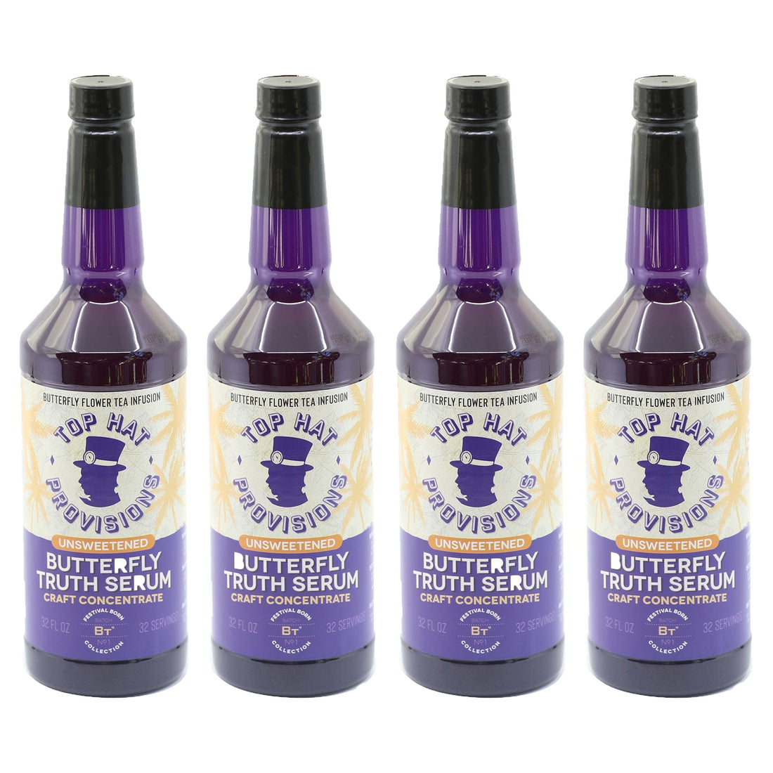 Butterfly Truth Serum - Blue Butterfly Pea Flower Extract & Tea Concentrate