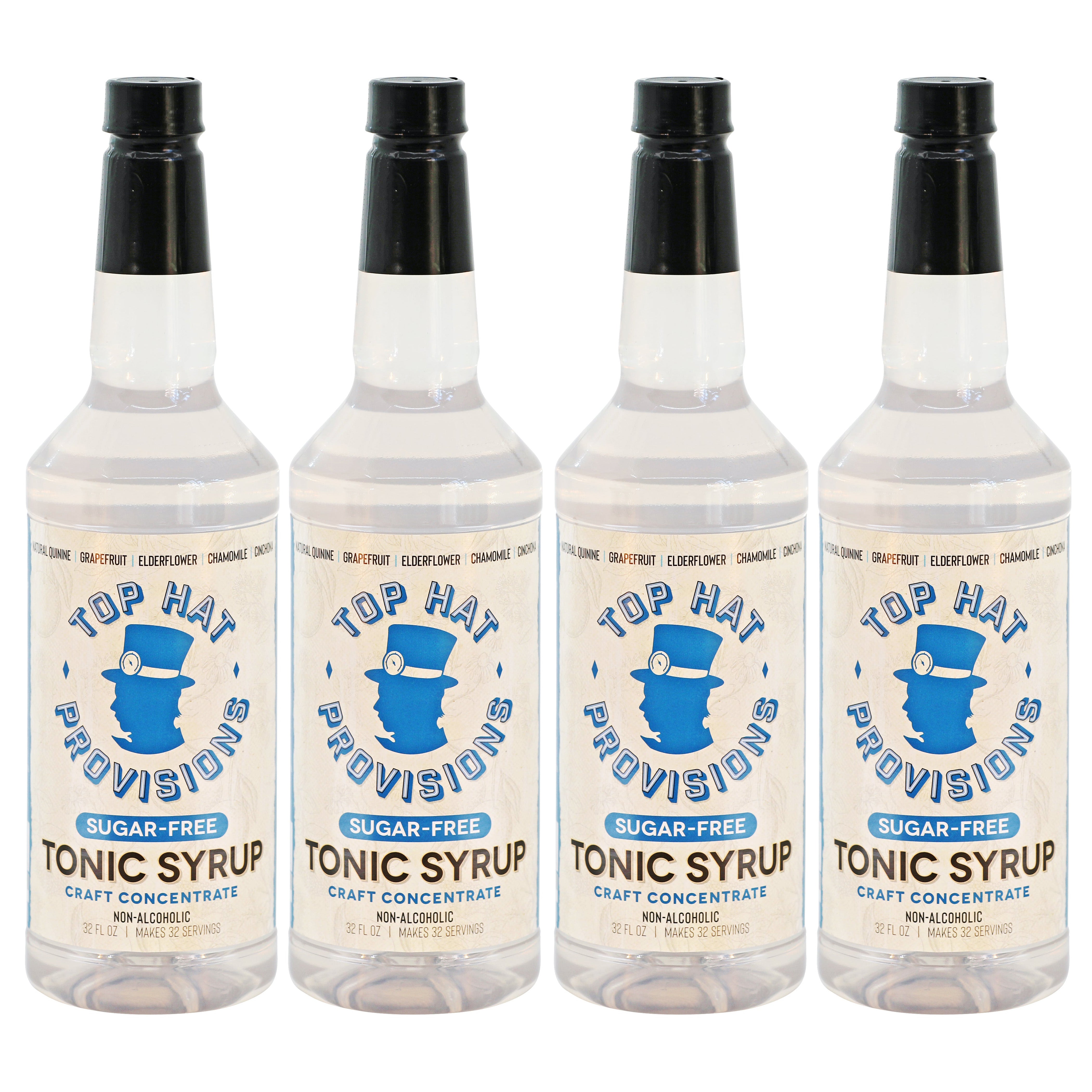 Top Hat Keto Diet Tonic Water Syrup & 5x Quinine Concentrate