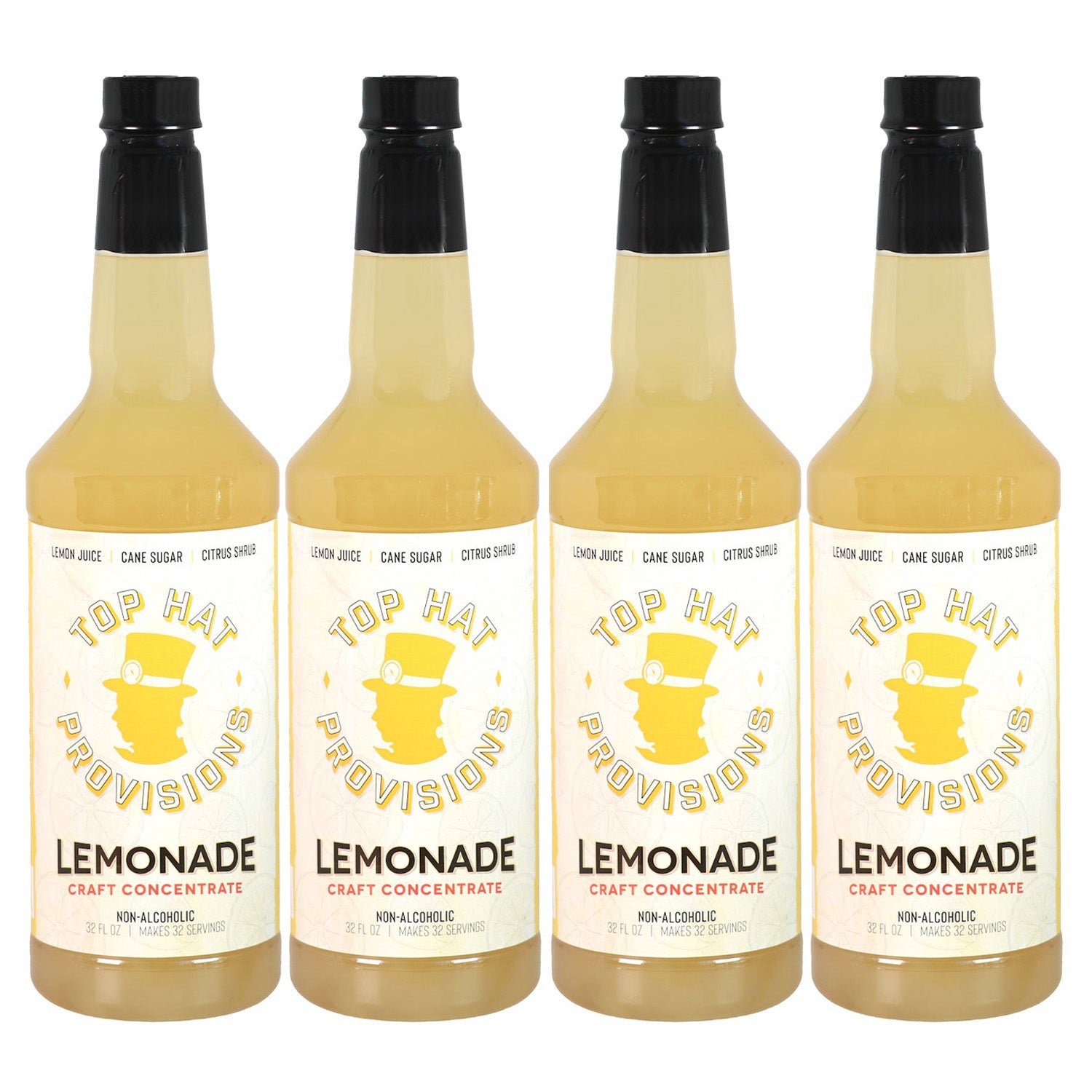 Top Hat Lemonade Mix & Craft Sour Batching Concentrate - 32oz bottle