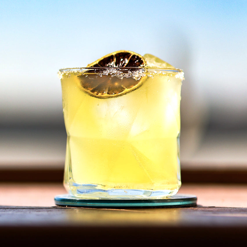 Agave margarita with salt, square image, favorite