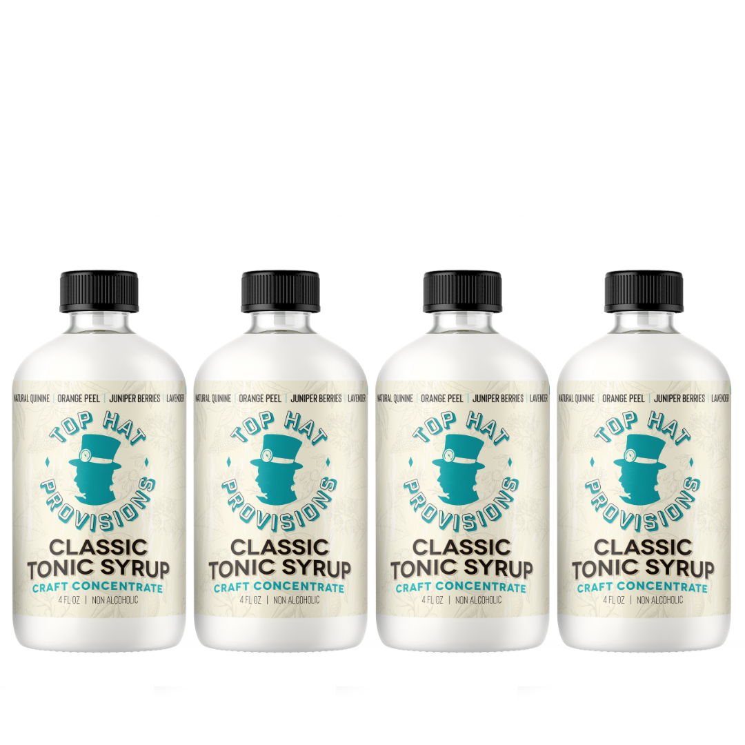Top Hat Classic Tonic Water Syrup & 5x Quinine Concentrate - 4oz Bottle