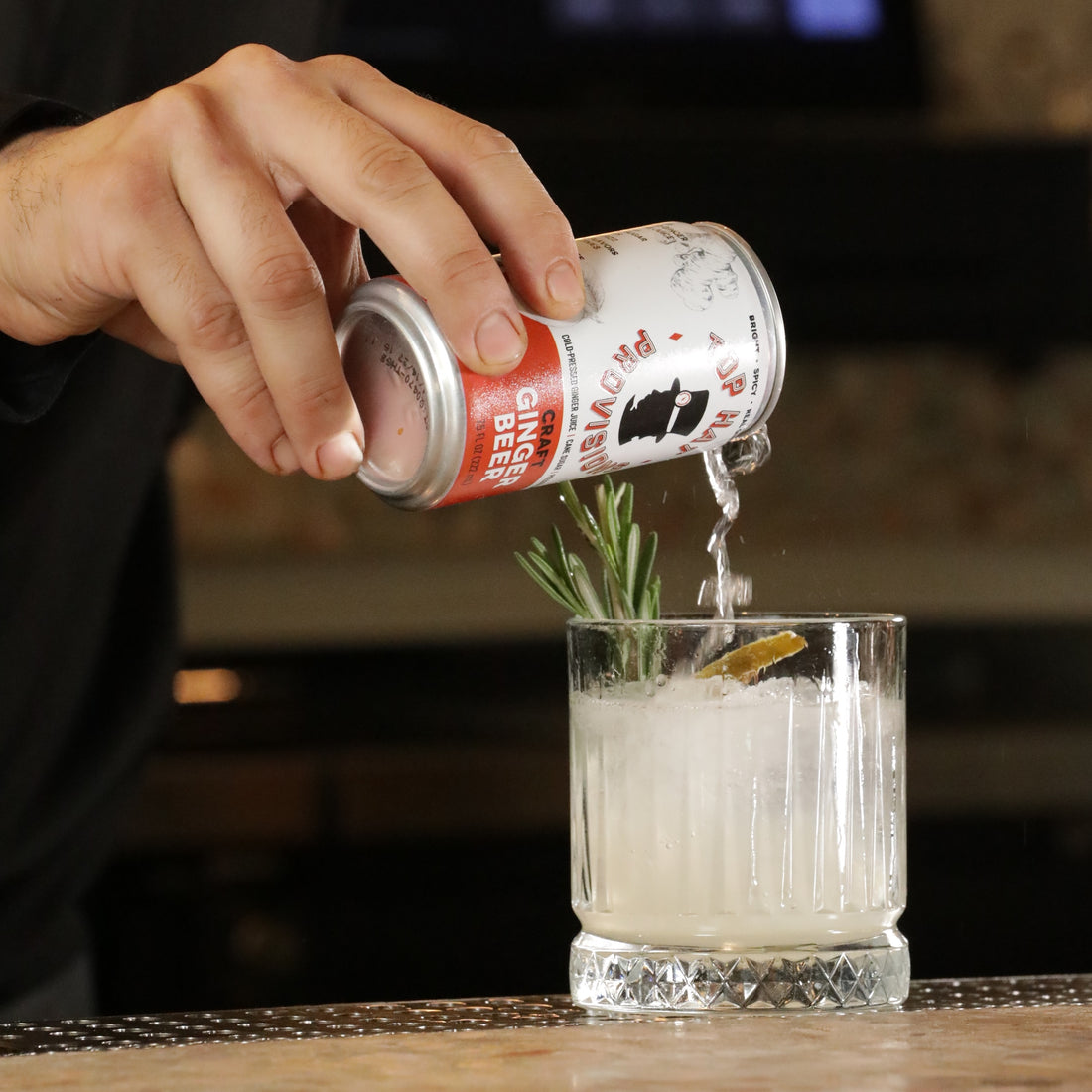 Top Hat Craft Ginger Beer - 24x7.5oz Case - B2B