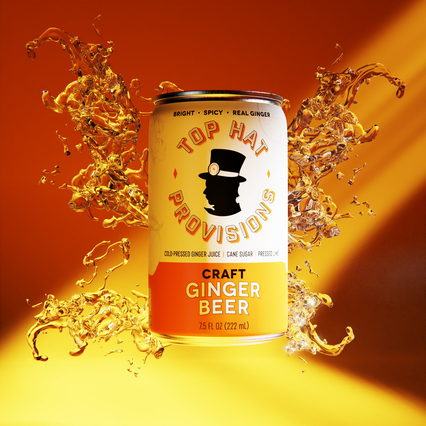 Top Hat Craft Ginger Beer