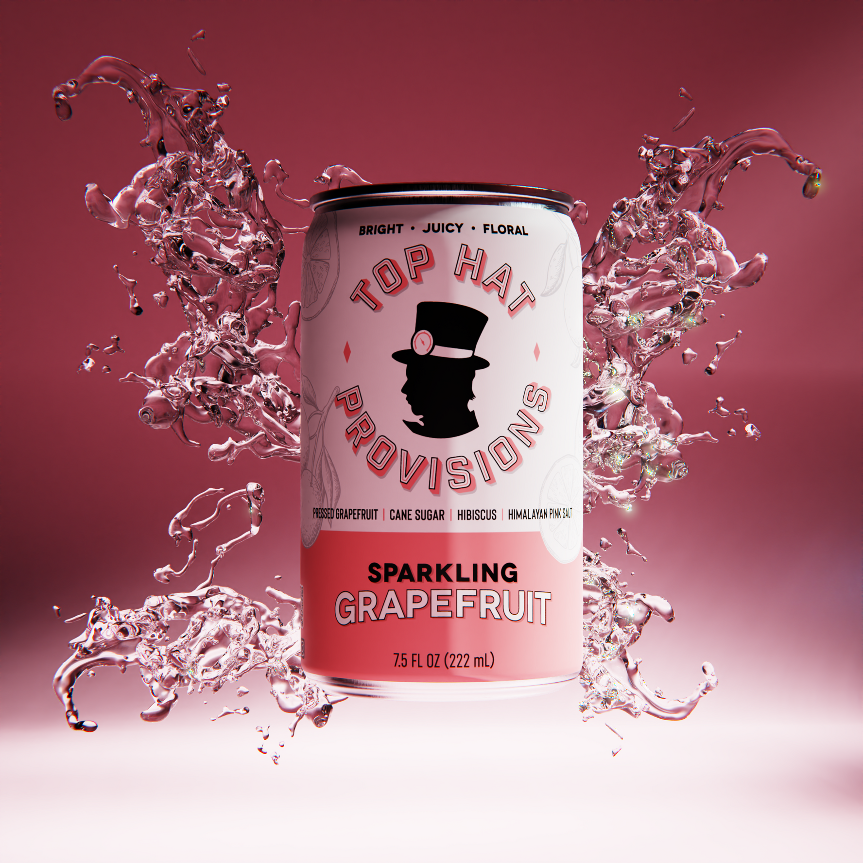 Top Hat Sparkling Grapefruit Soda