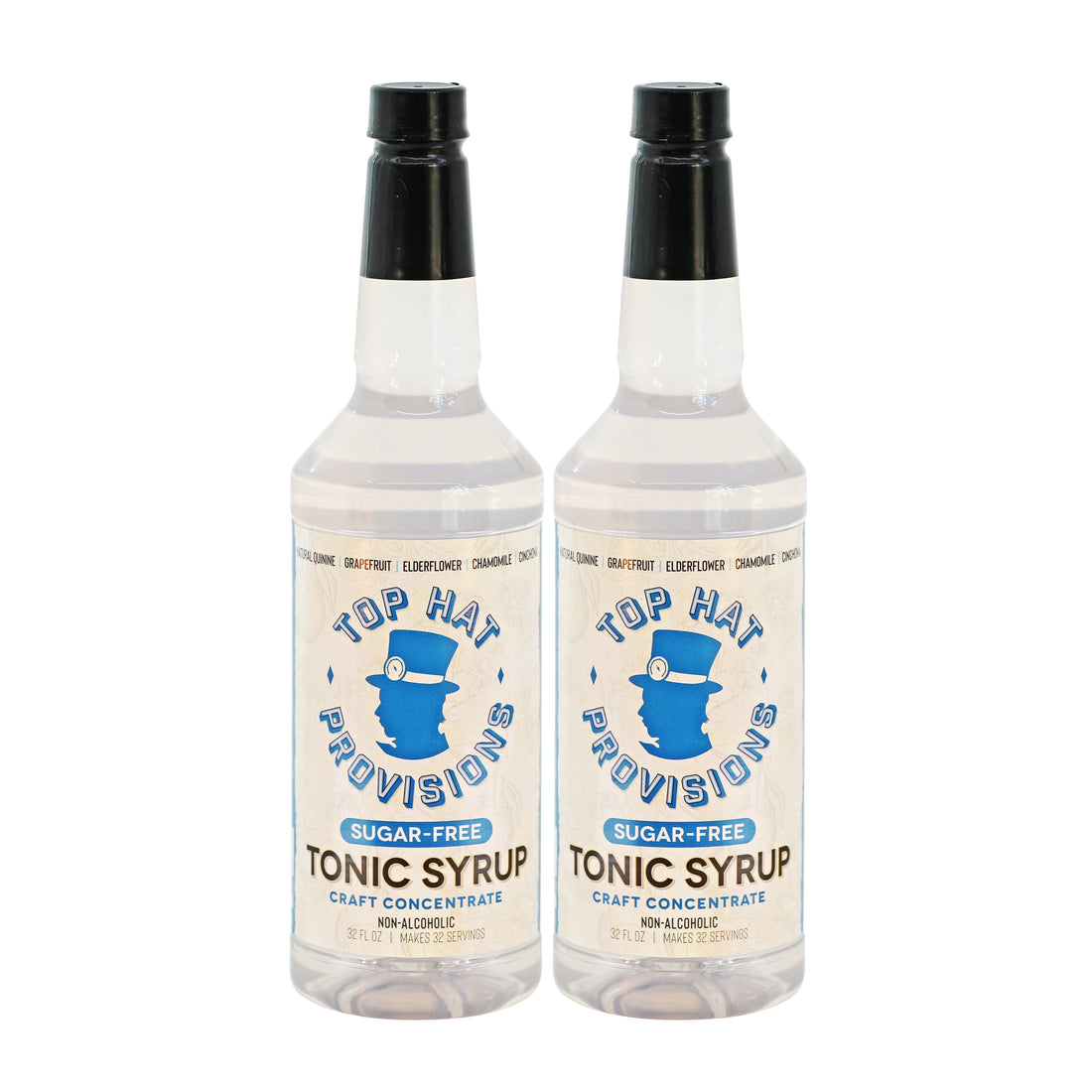 Top Hat Keto Diet Tonic Water Syrup & 5x Quinine Concentrate