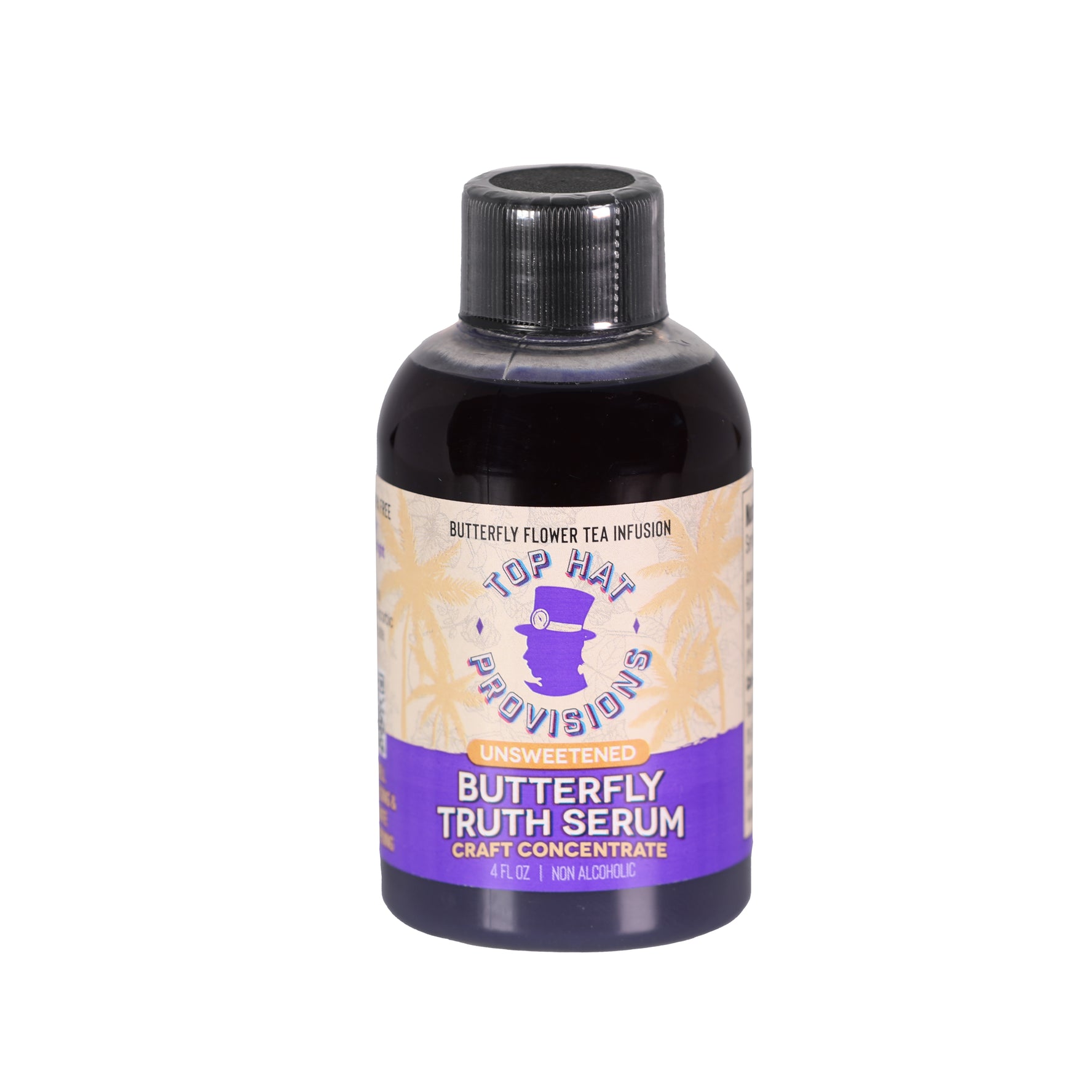 Butterfly Truth Serum - Blue Butterfly Pea Flower Extract & Tea Concentrate - 4oz bottle