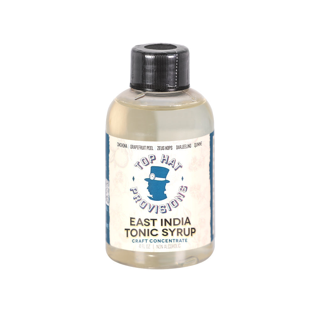 Top Hat East India Tonic Water Syrup & 5x Quinine Concentrate - 4oz Bottle