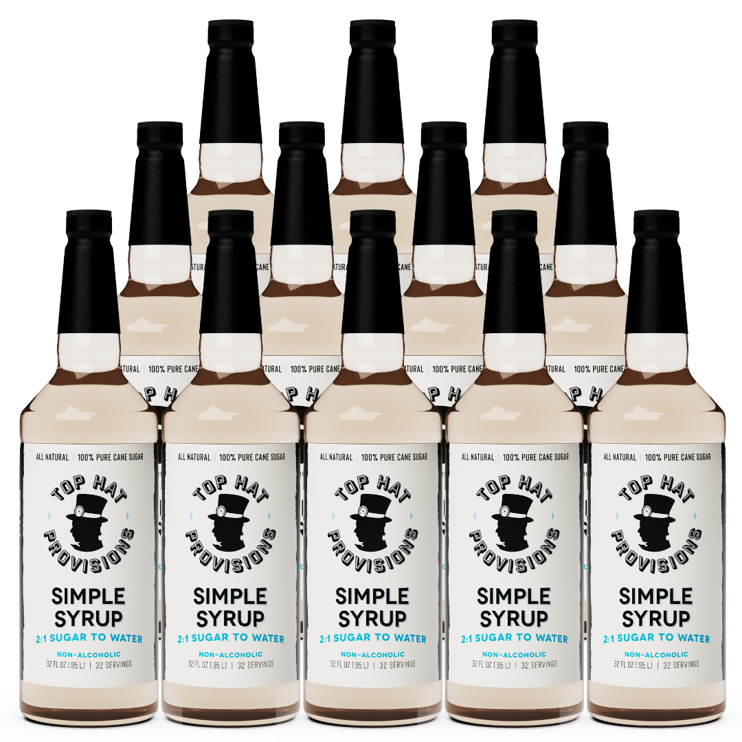 Top Hat Simple Syrup - 100% Cane Sugar 2:1