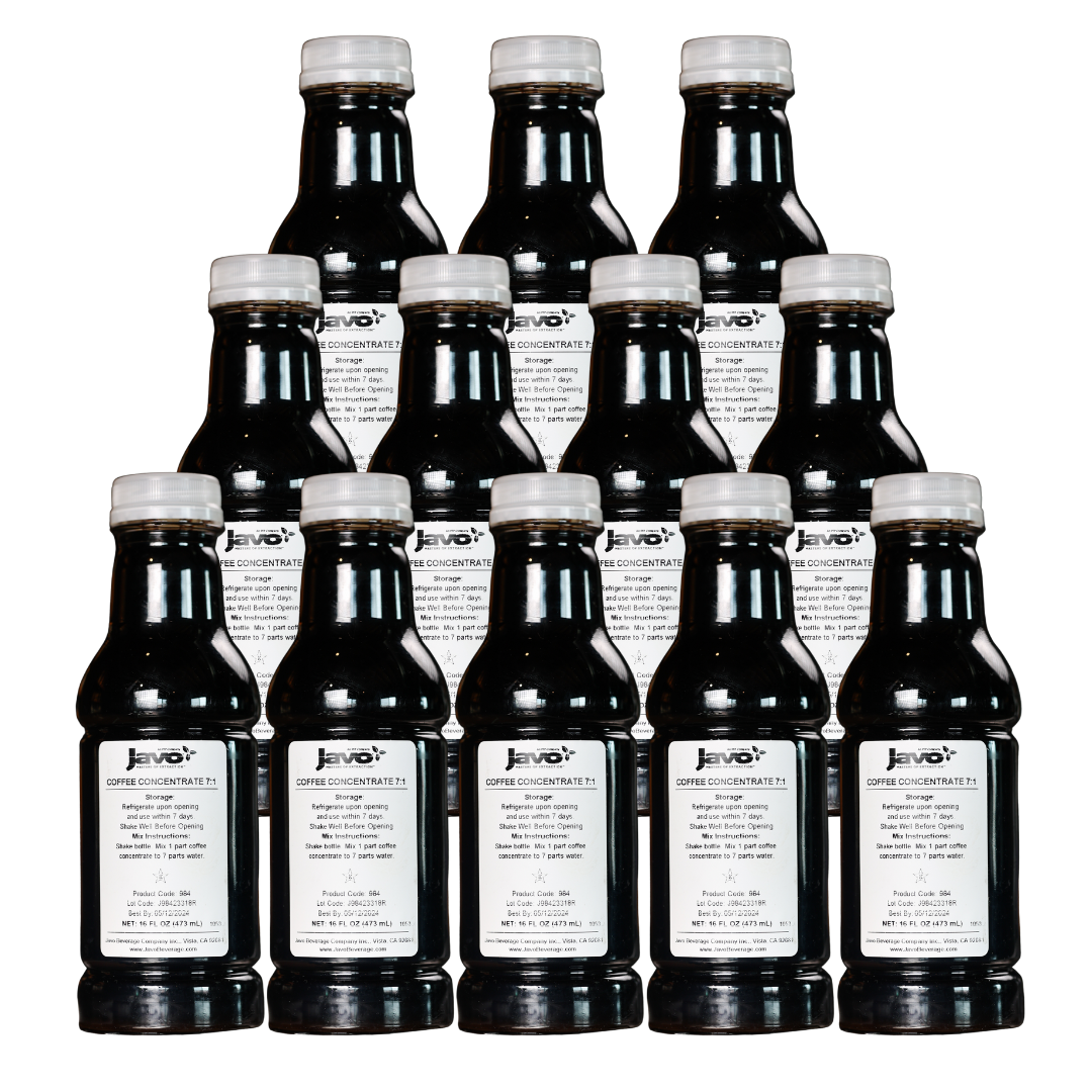Top Hat Single Origin Cold Brew Coffee Concentrate & Espresso Martini Batching Mix - 12x16oz Case B2B