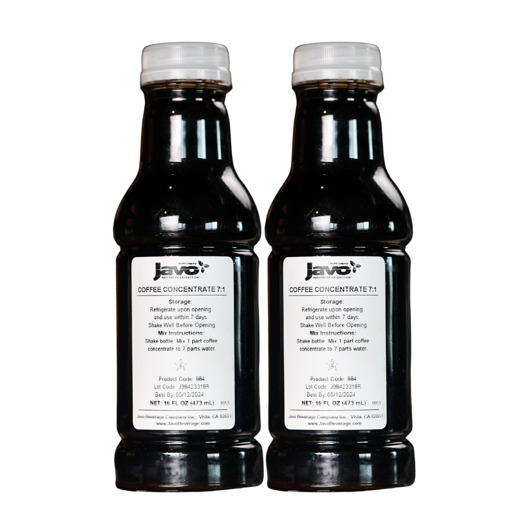 Top Hat Single Origin Cold Brew Coffee Concentrate & Espresso Martini Draft Cocktail Batching Kit - 4 pack of 16oz Bottles