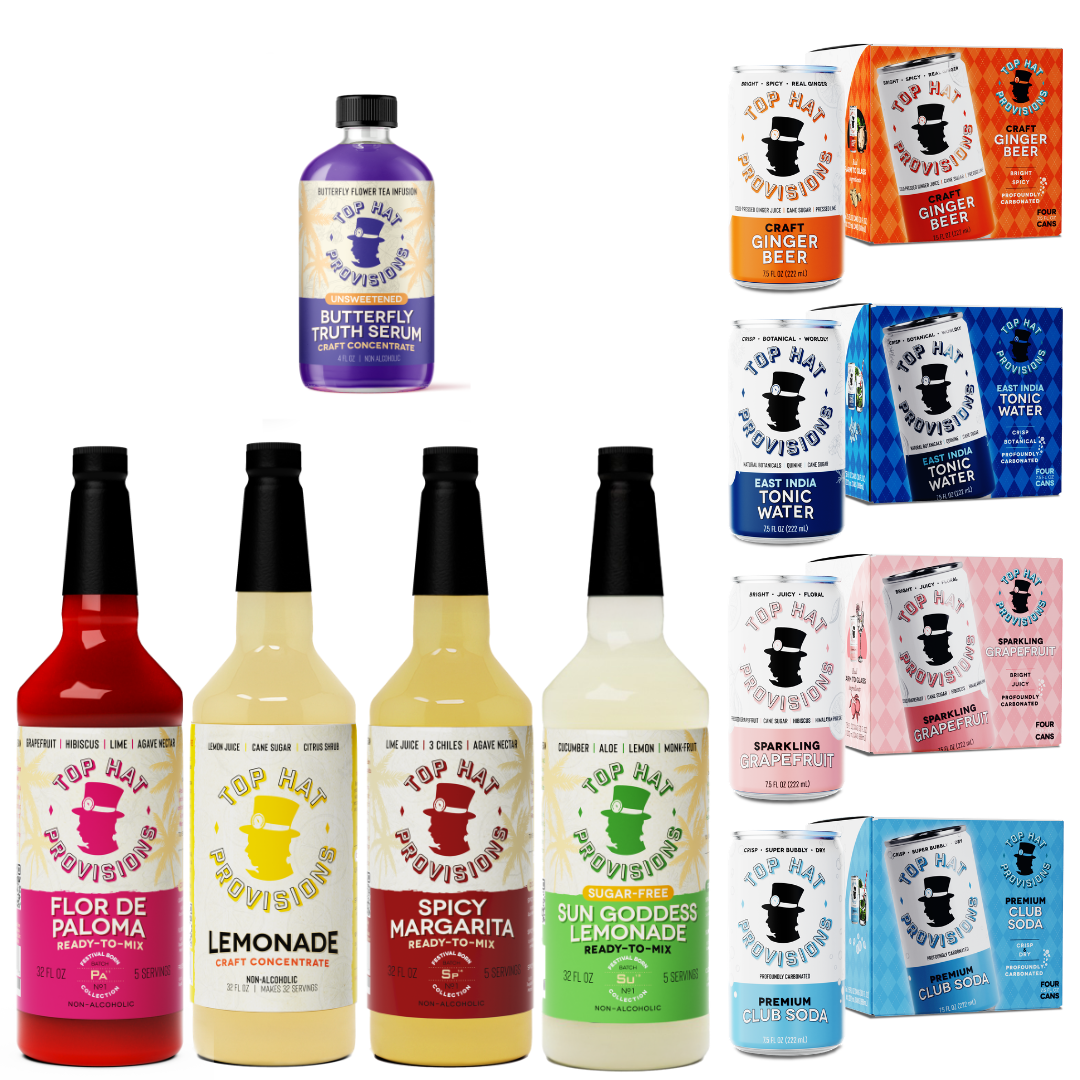 Top Hat Zero Proof Bar Starter Kit