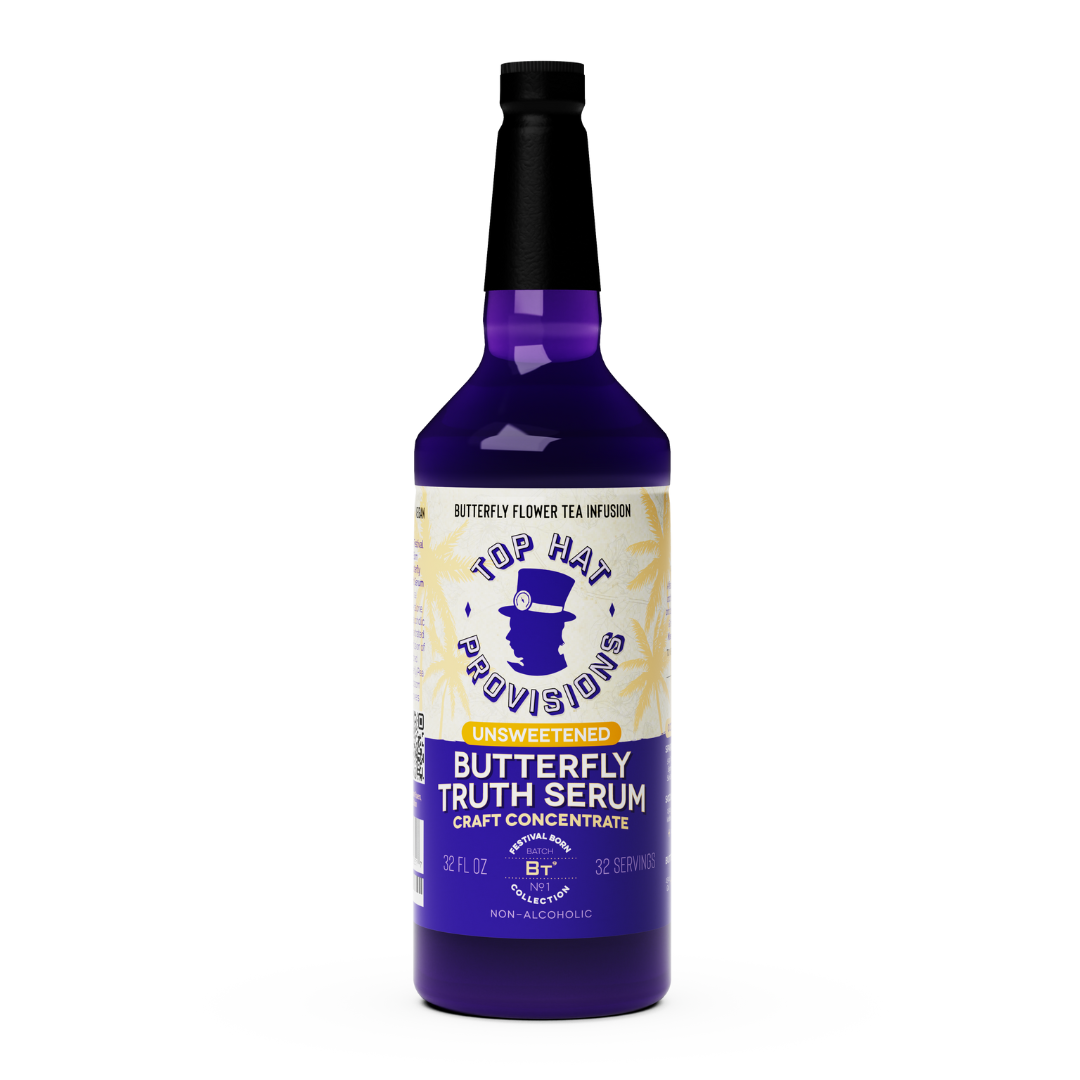 Butterfly Truth Serum - Blue Butterfly Pea Flower Extract & Tea Concentrate