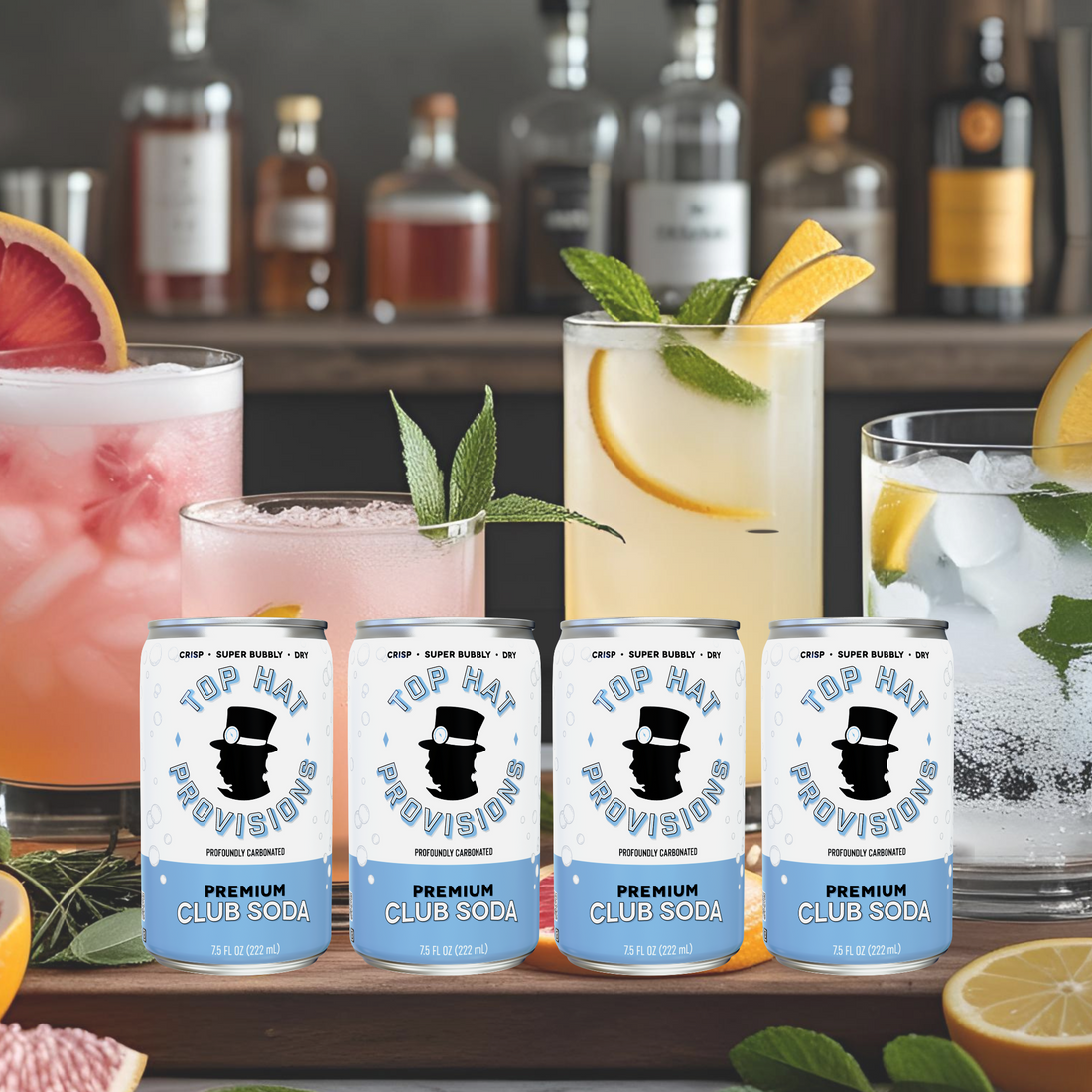 Top Hat Premium Club Soda