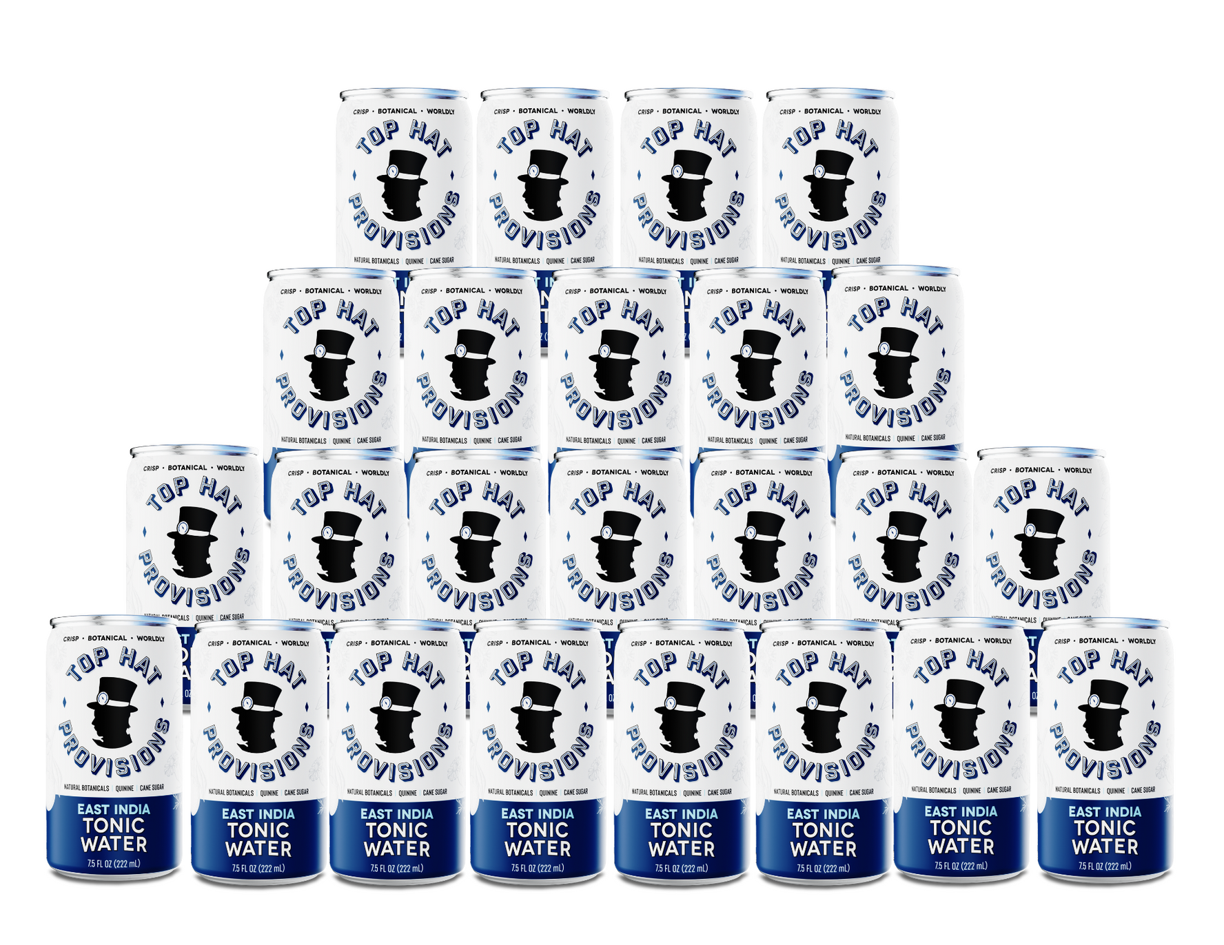 Top Hat East India Tonic Water - 24x7.5oz Case - B2B