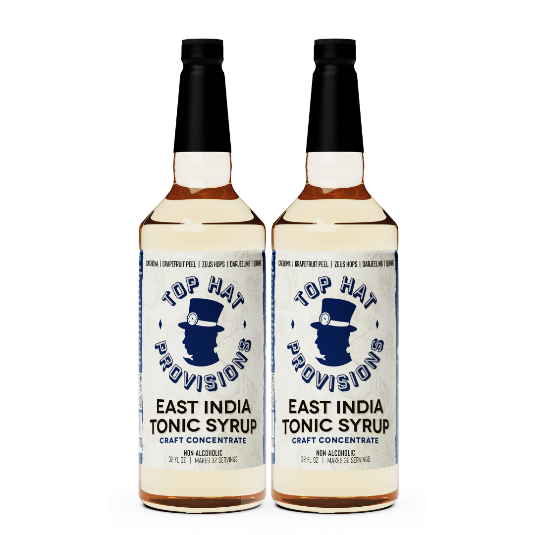 Top Hat East India Tonic Water Syrup & 5x Quinine Concentrate