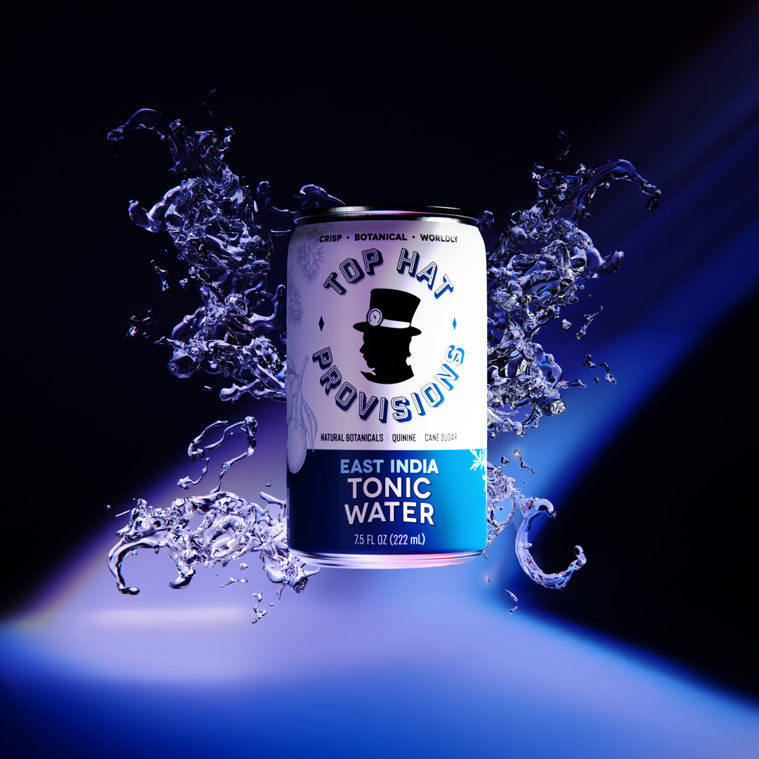 Top Hat East India Tonic Water - 24x7.5oz Case - B2B