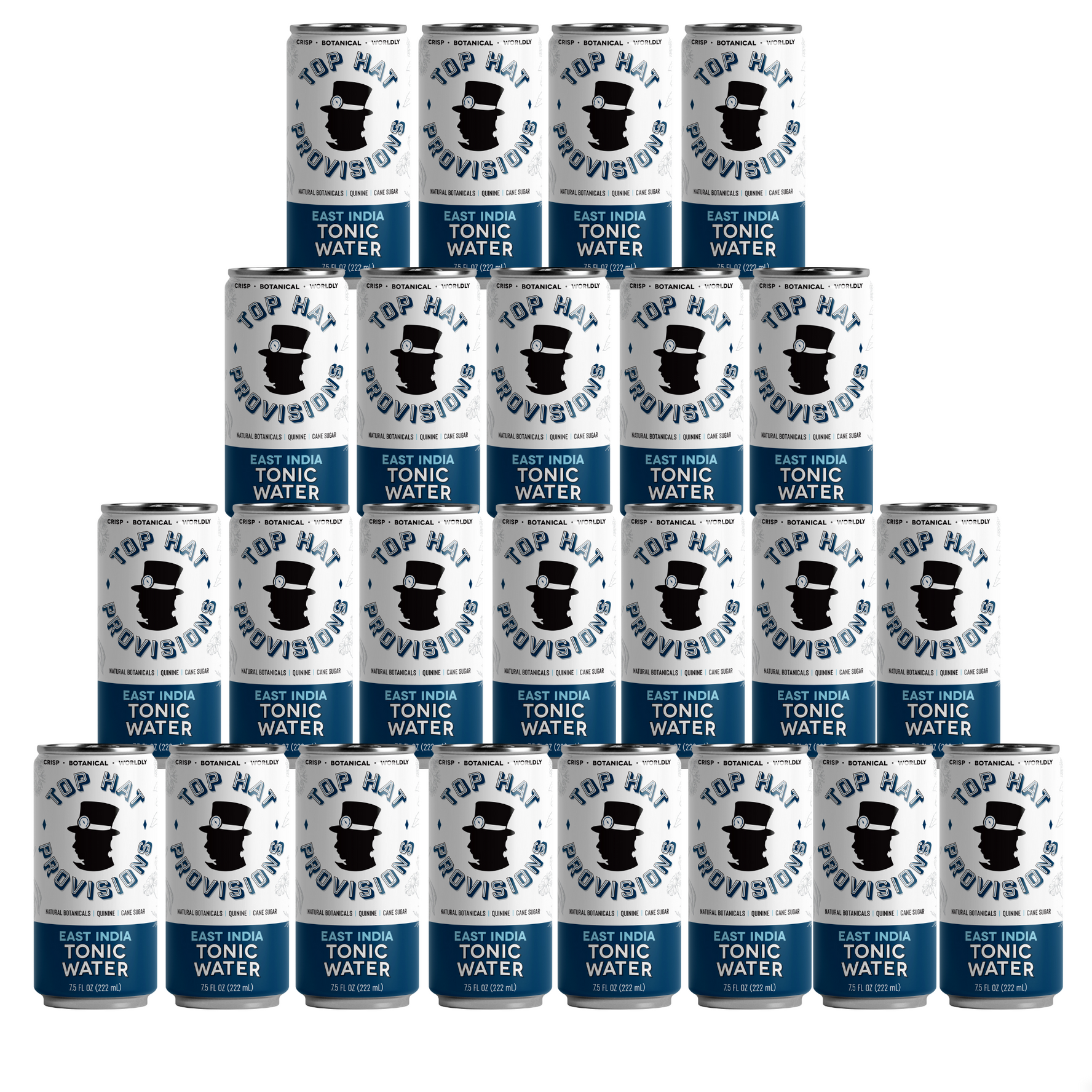 Top Hat East India Tonic Water - 24x7.5oz Case - B2B