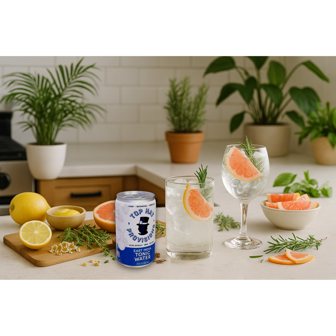 Top Hat East India Tonic Water - 24x7.5oz Case - B2B