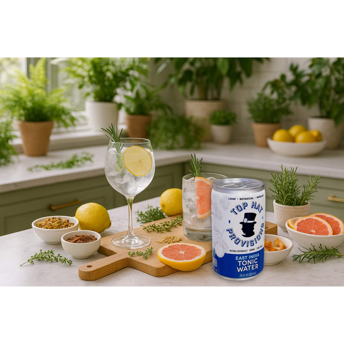 Top Hat East India Tonic Water - 24x7.5oz Case - B2B