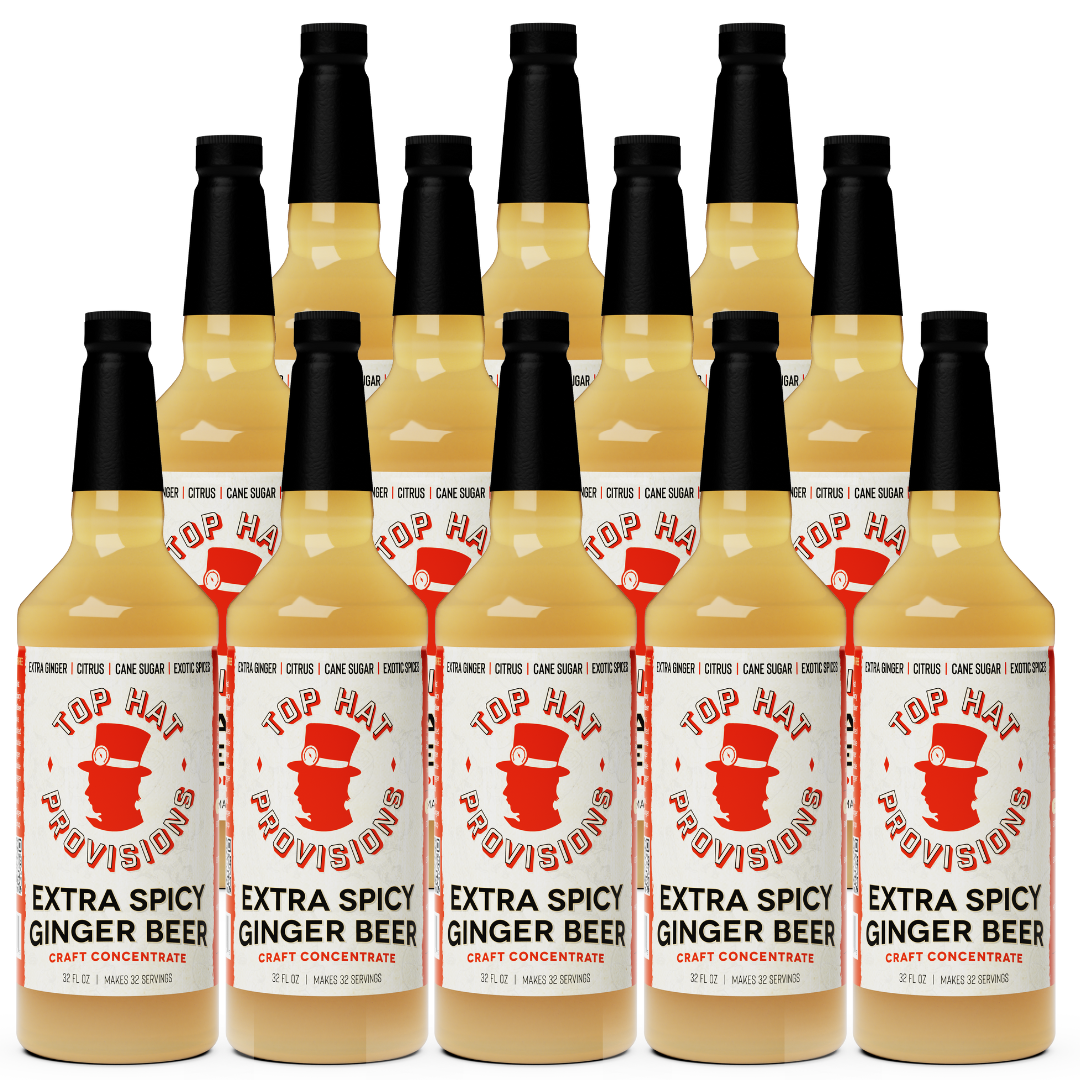 Top Hat Extra Spicy Ginger Beer Syrup & Batching Concentrate