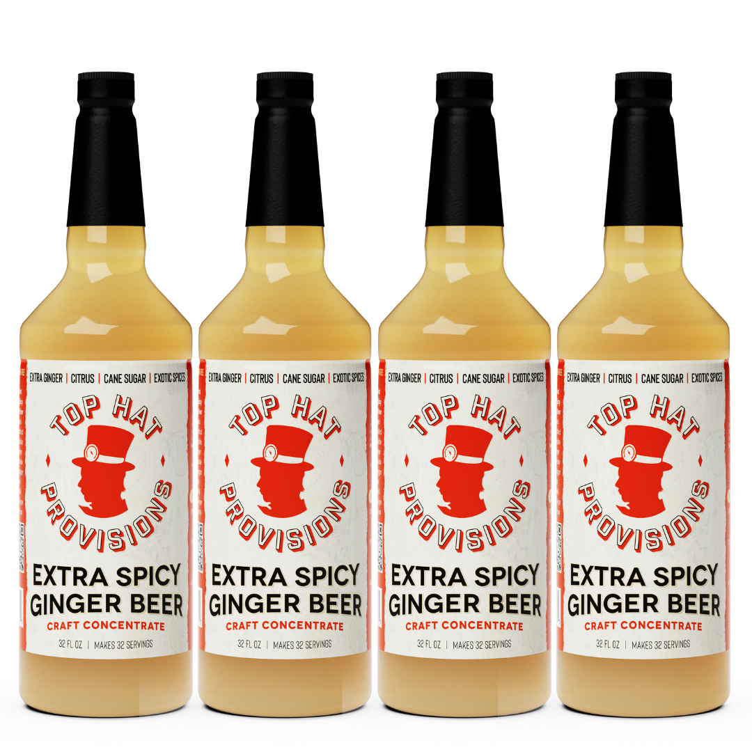 Top Hat Extra Spicy Ginger Beer Syrup & Batching Concentrate