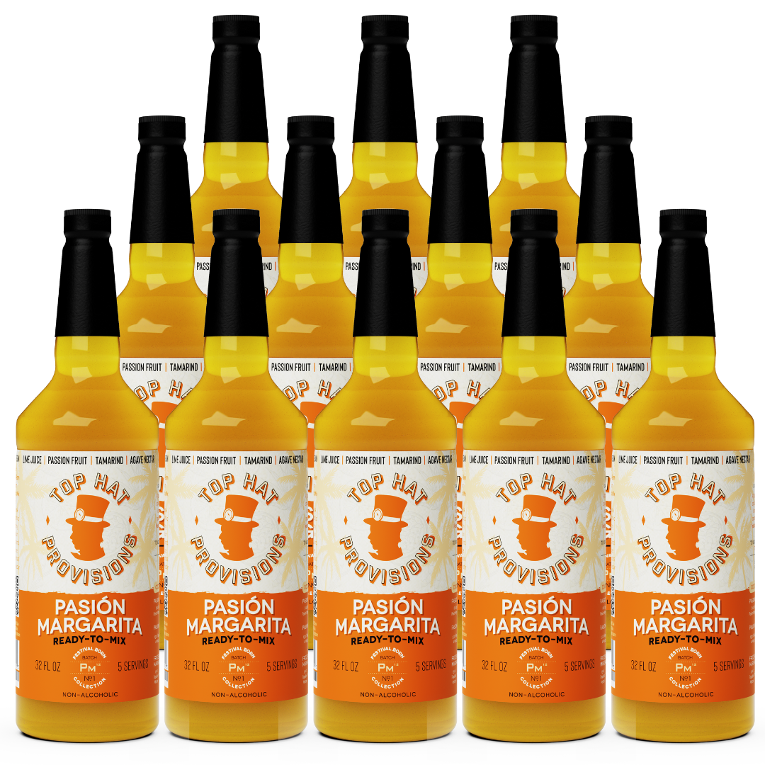 Top Hat Passion Fruit Margarita Mix - Ready to Mix