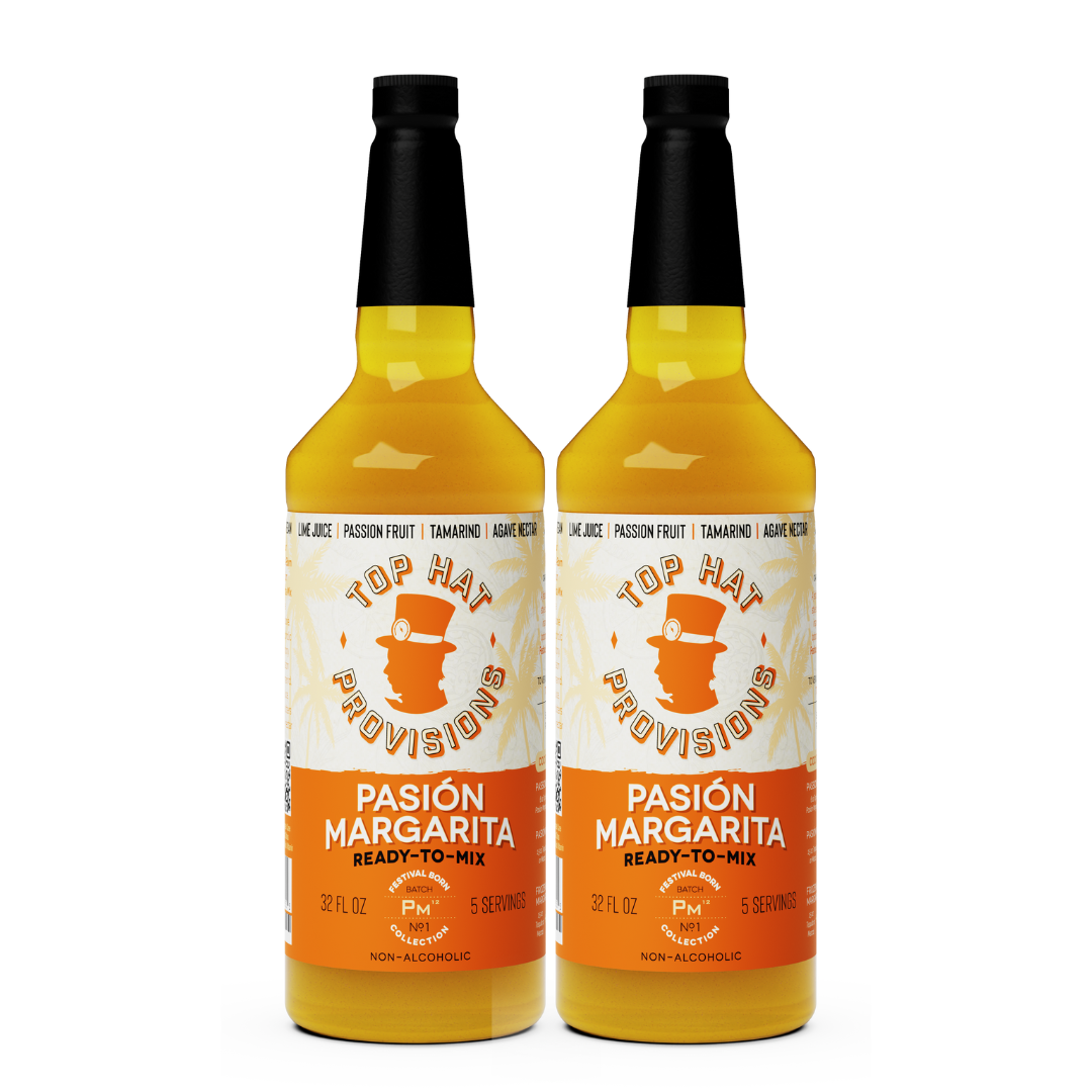 Top Hat Passion Fruit Margarita Mix - Ready to Mix