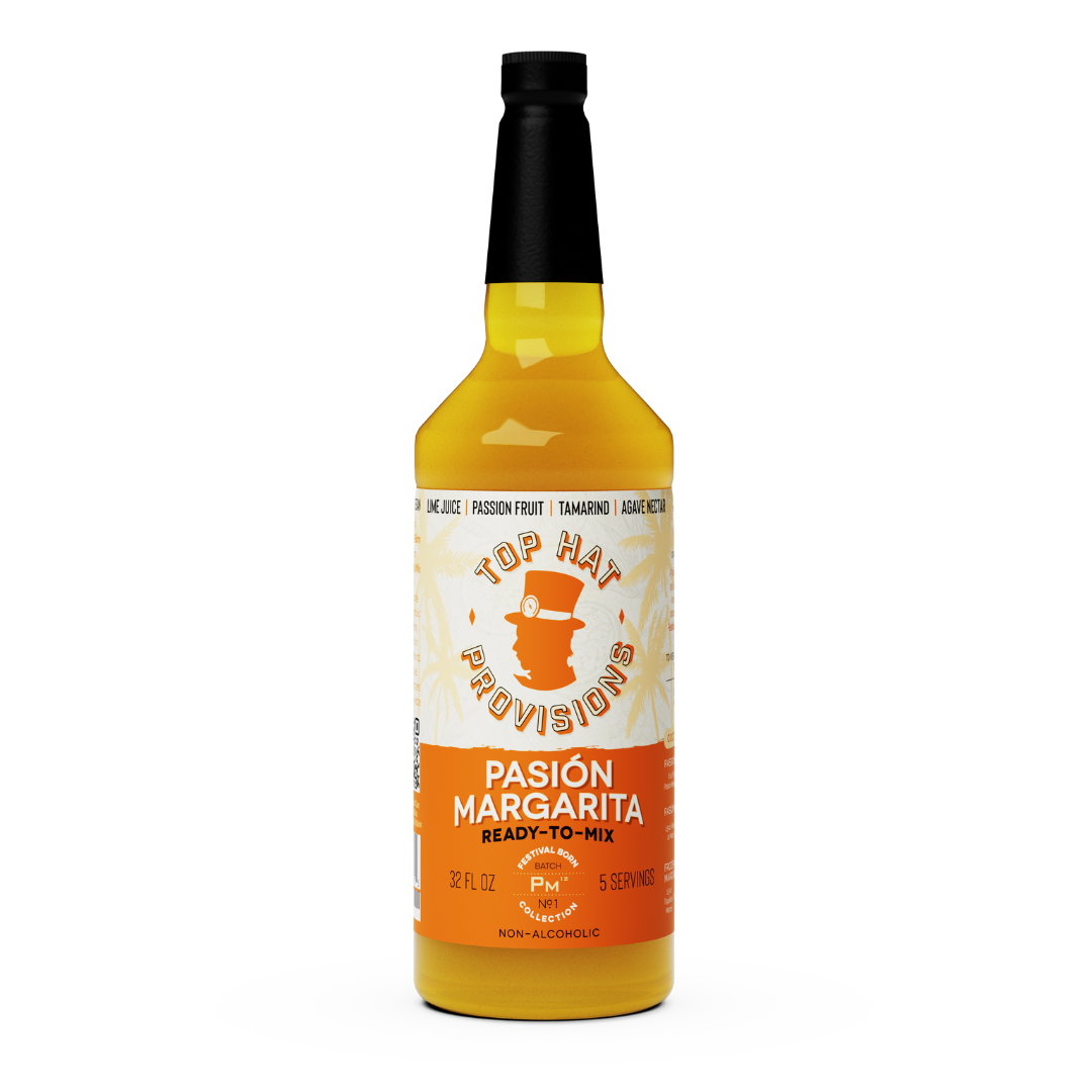 Top Hat Passion Fruit Margarita Mix - Ready to Mix