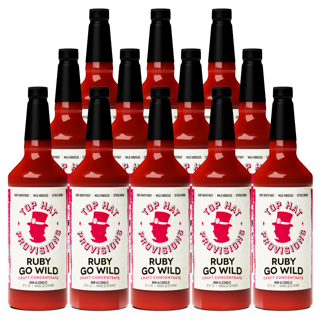 Top Hat Ruby Go Wild Paloma Batching Concentrate - 12x32oz case (B2B pricing)