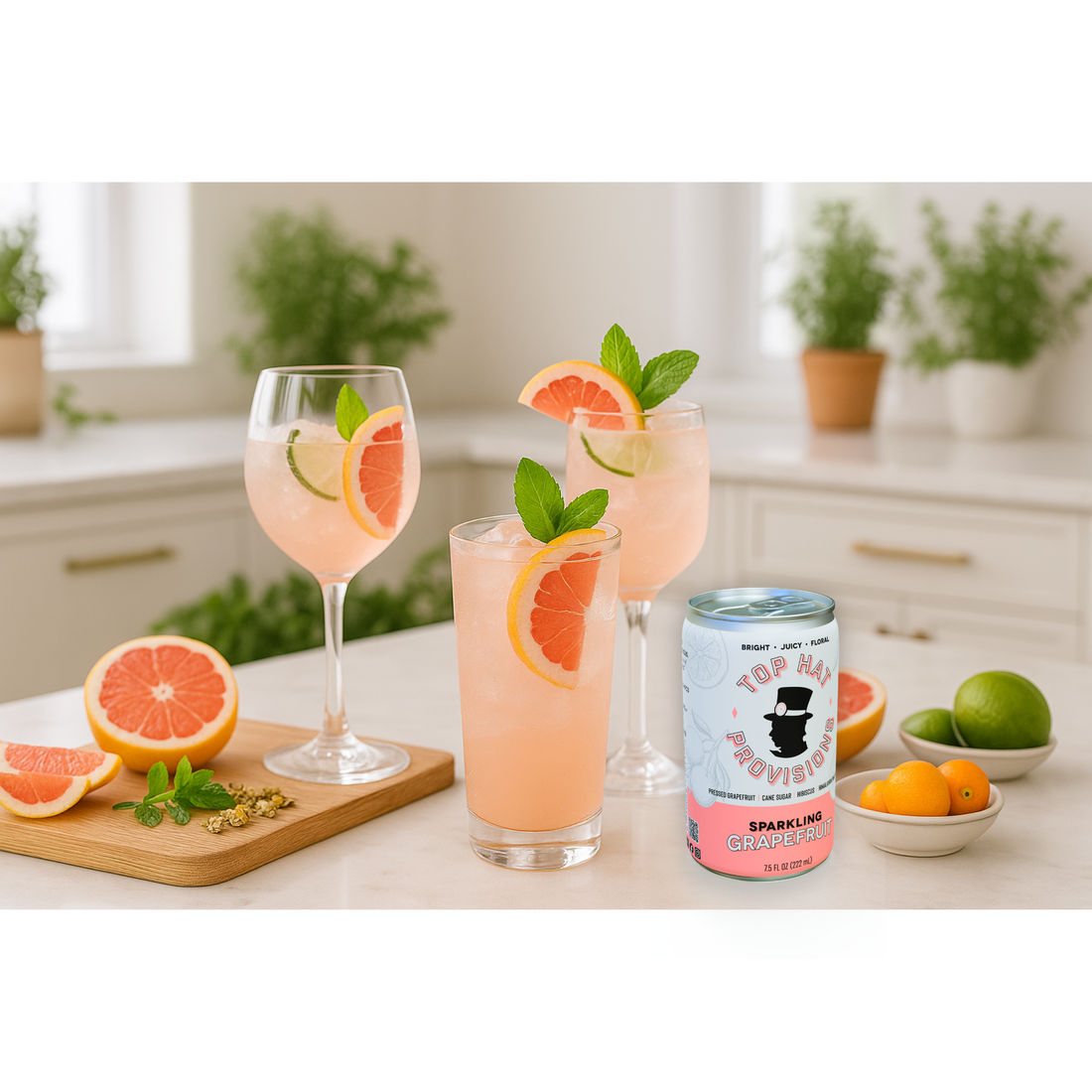 Top Hat Sparkling Grapefruit Soda