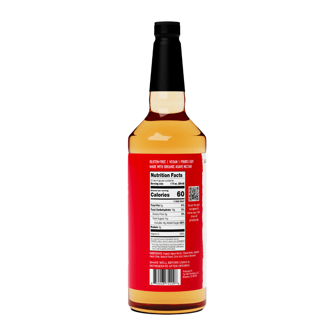 Top Hat Agave Nectar & Spicy Agave Nectar Combo Kit - 2 pack of 32oz bottles