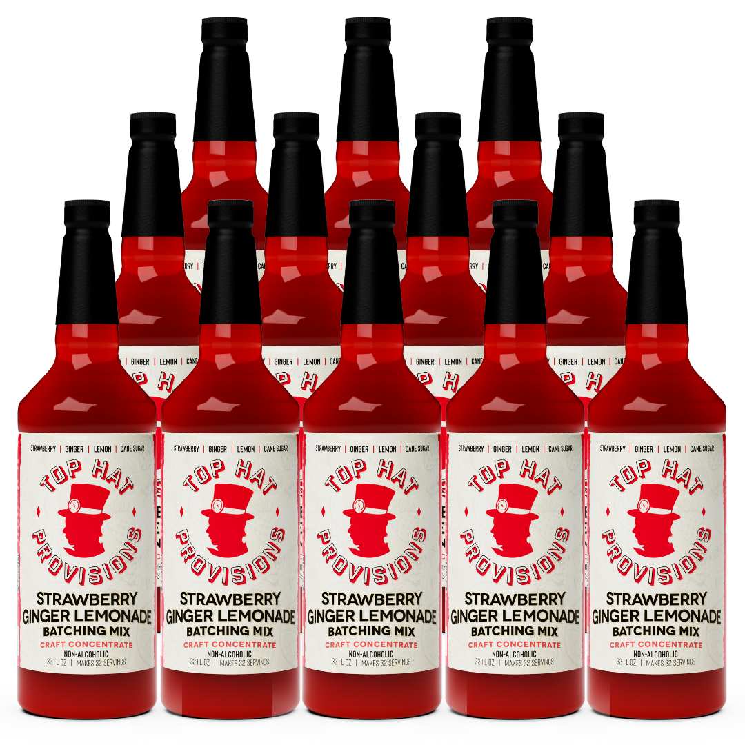 Top Hat Strawberry Ginger Lemonade Concentrate
