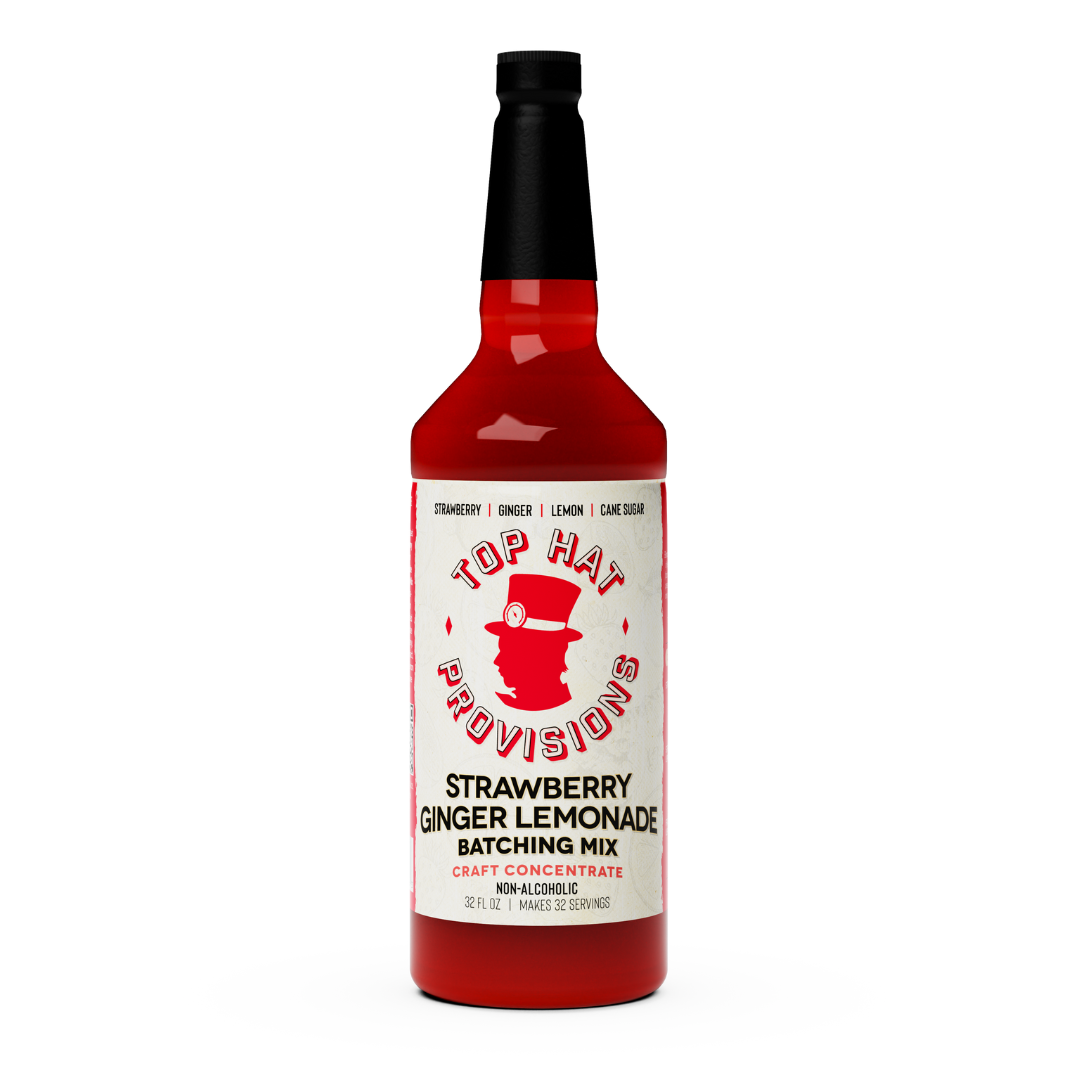 Top Hat Strawberry Ginger Lemonade Concentrate