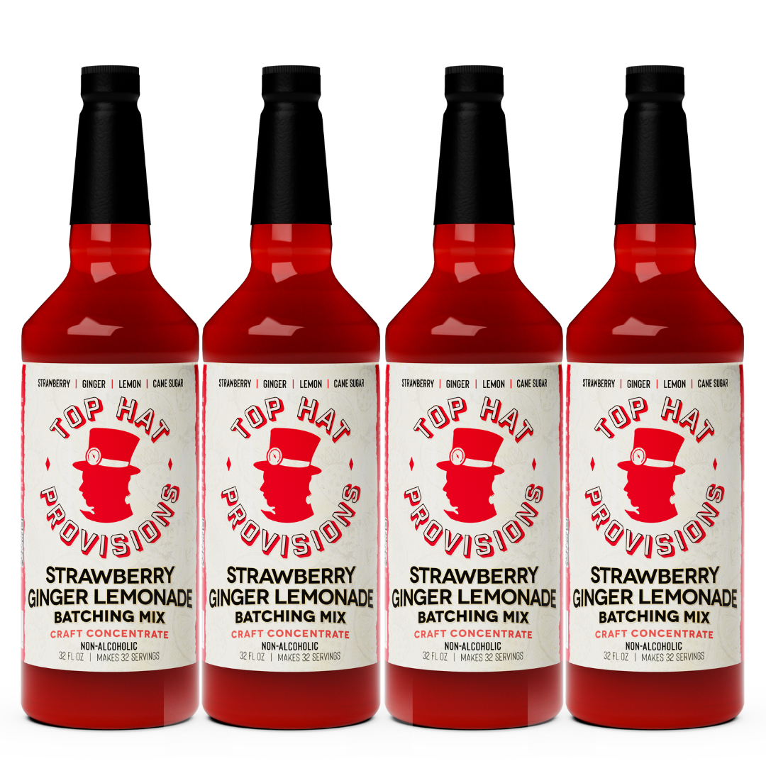 Top Hat Strawberry Ginger Lemonade Concentrate