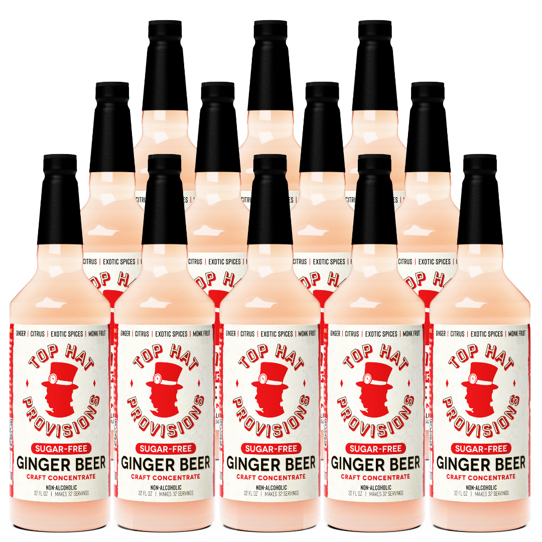 Top Hat Keto Sugar Free Diet Ginger Beer Syrup