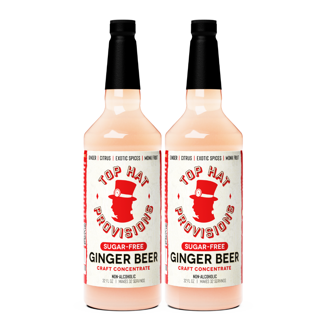 Top Hat Keto Sugar Free Diet Ginger Beer Syrup